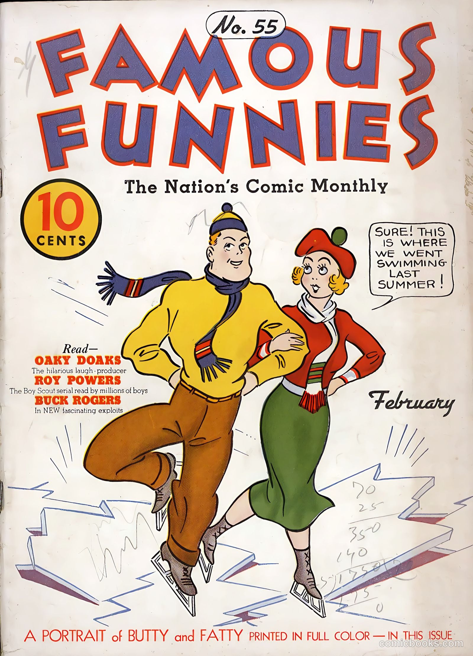 Famous Funnies #55