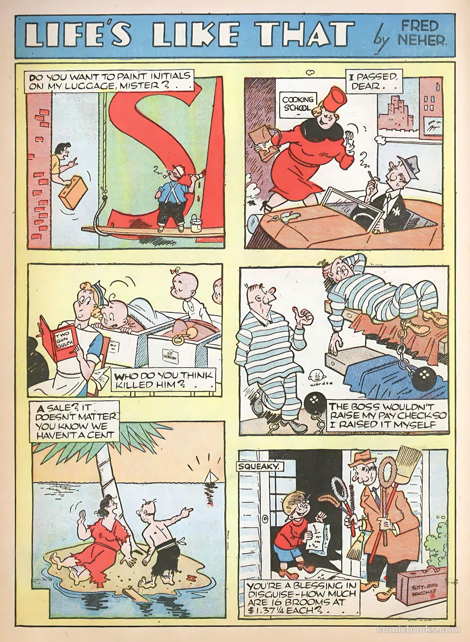 Famous Funnies #55 (1939) — page 55 of 66