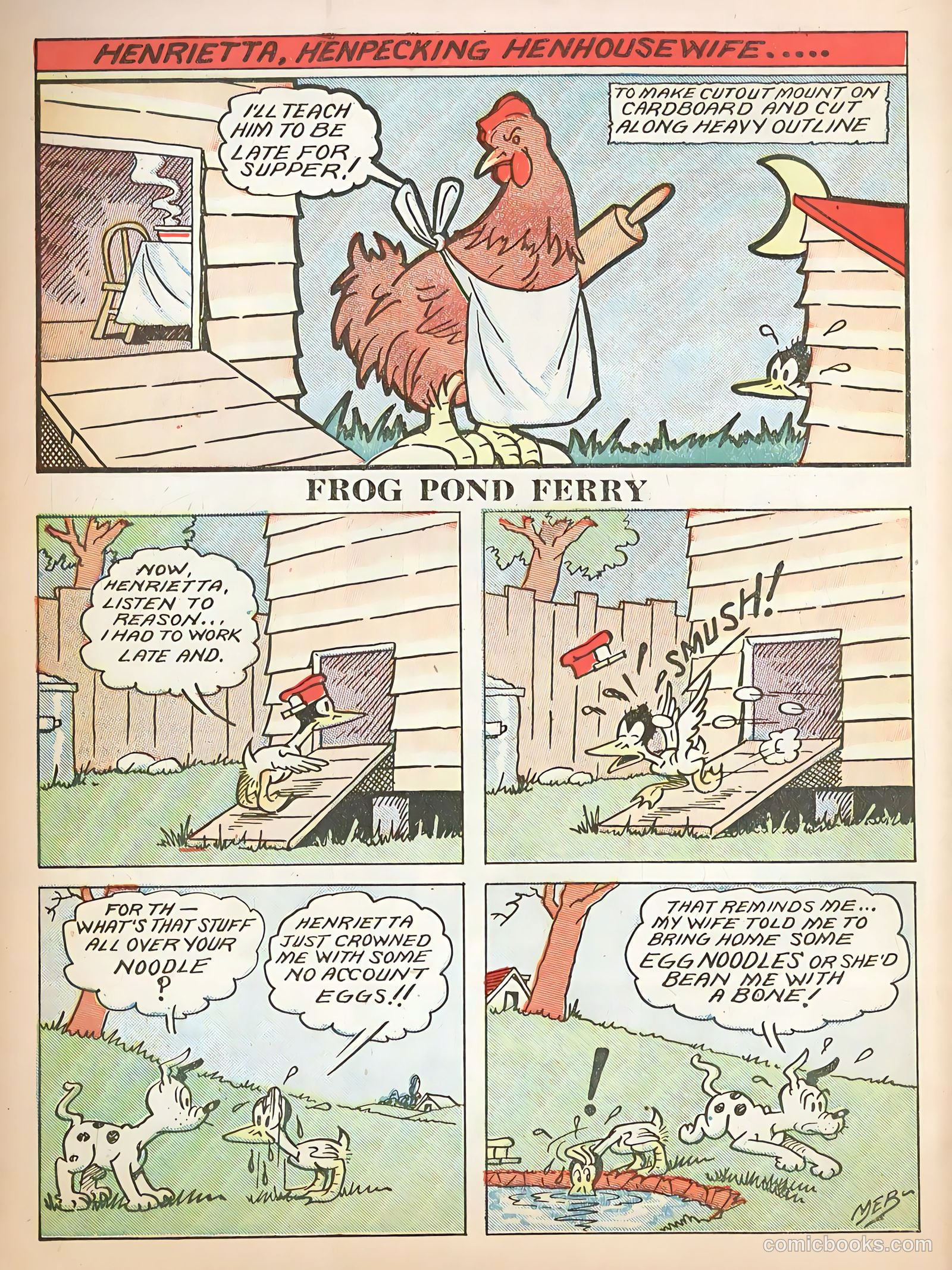 Famous Funnies #55 (1939) — page 64 of 66