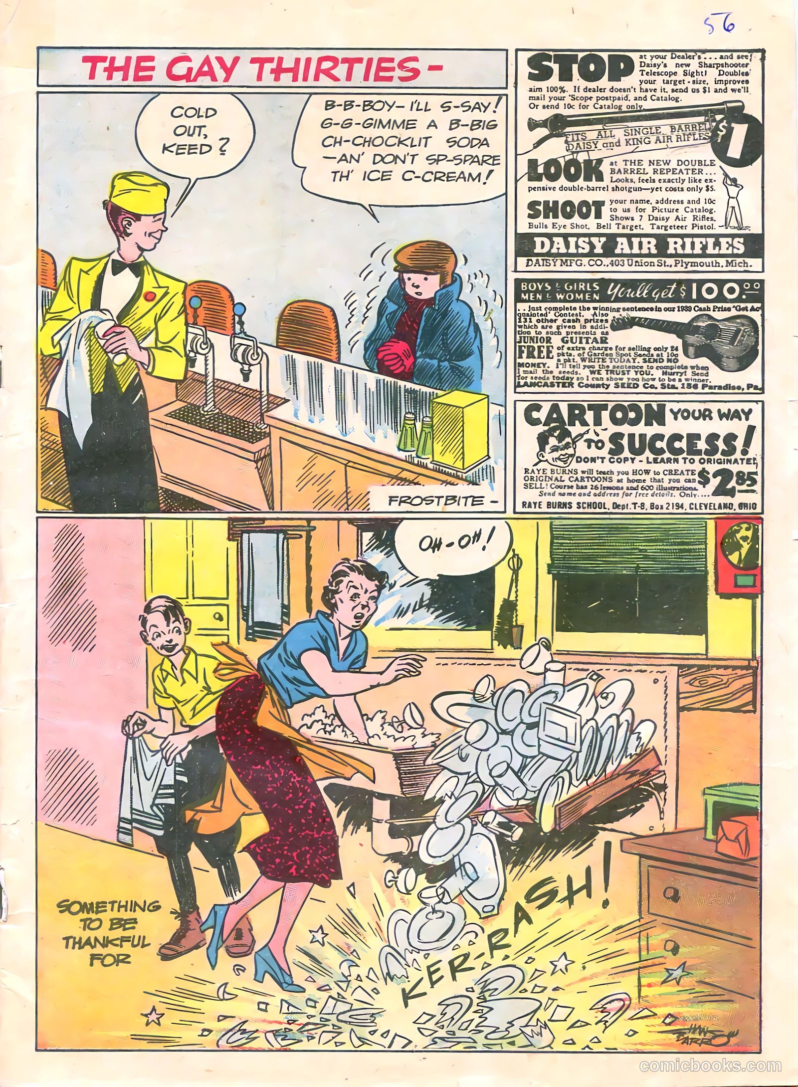 Famous Funnies #56 (1939) — page 5 of 64