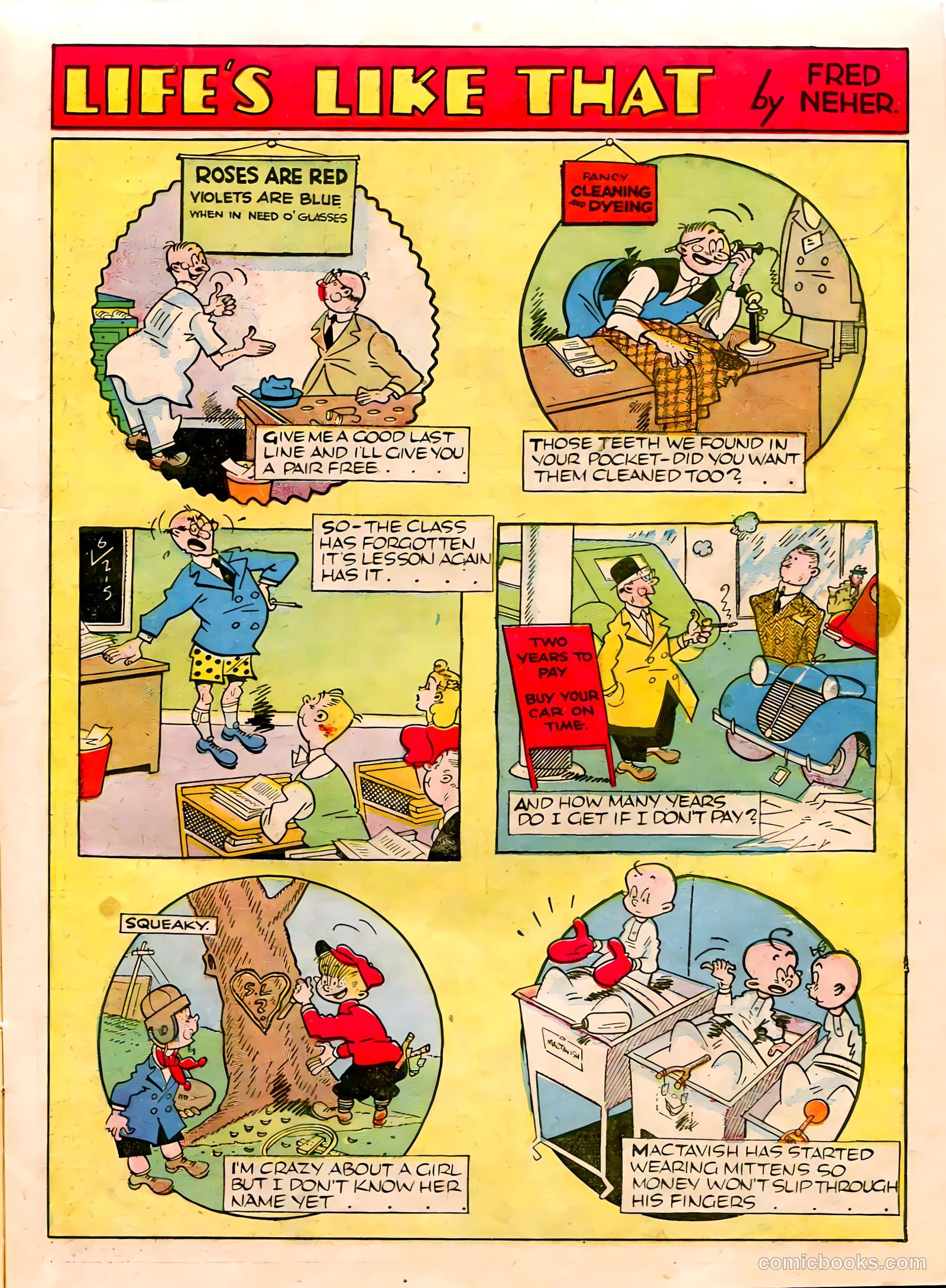 Famous Funnies #56 (1939) — page 17 of 64