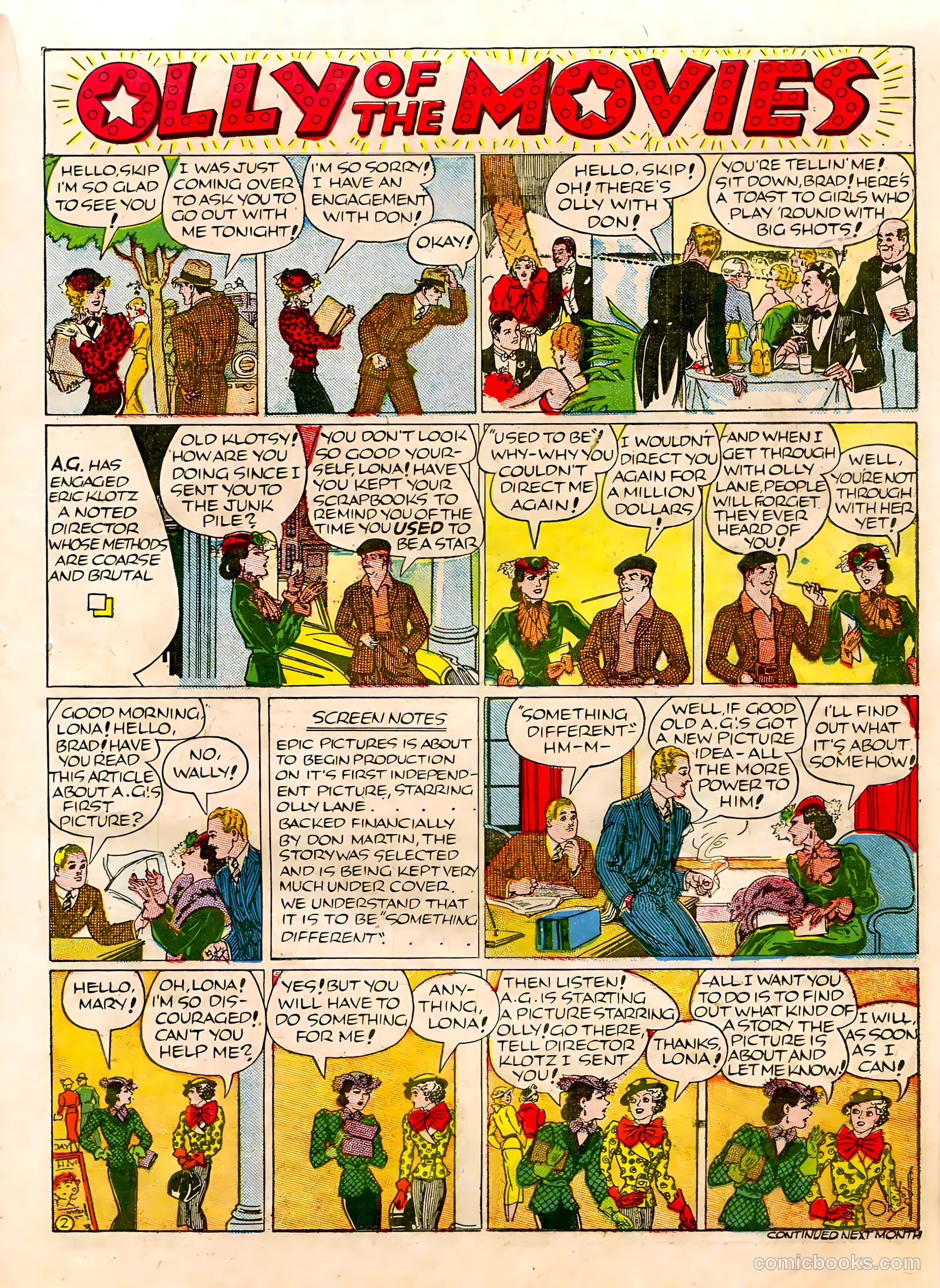 Famous Funnies #56 (1939) — page 41 of 64