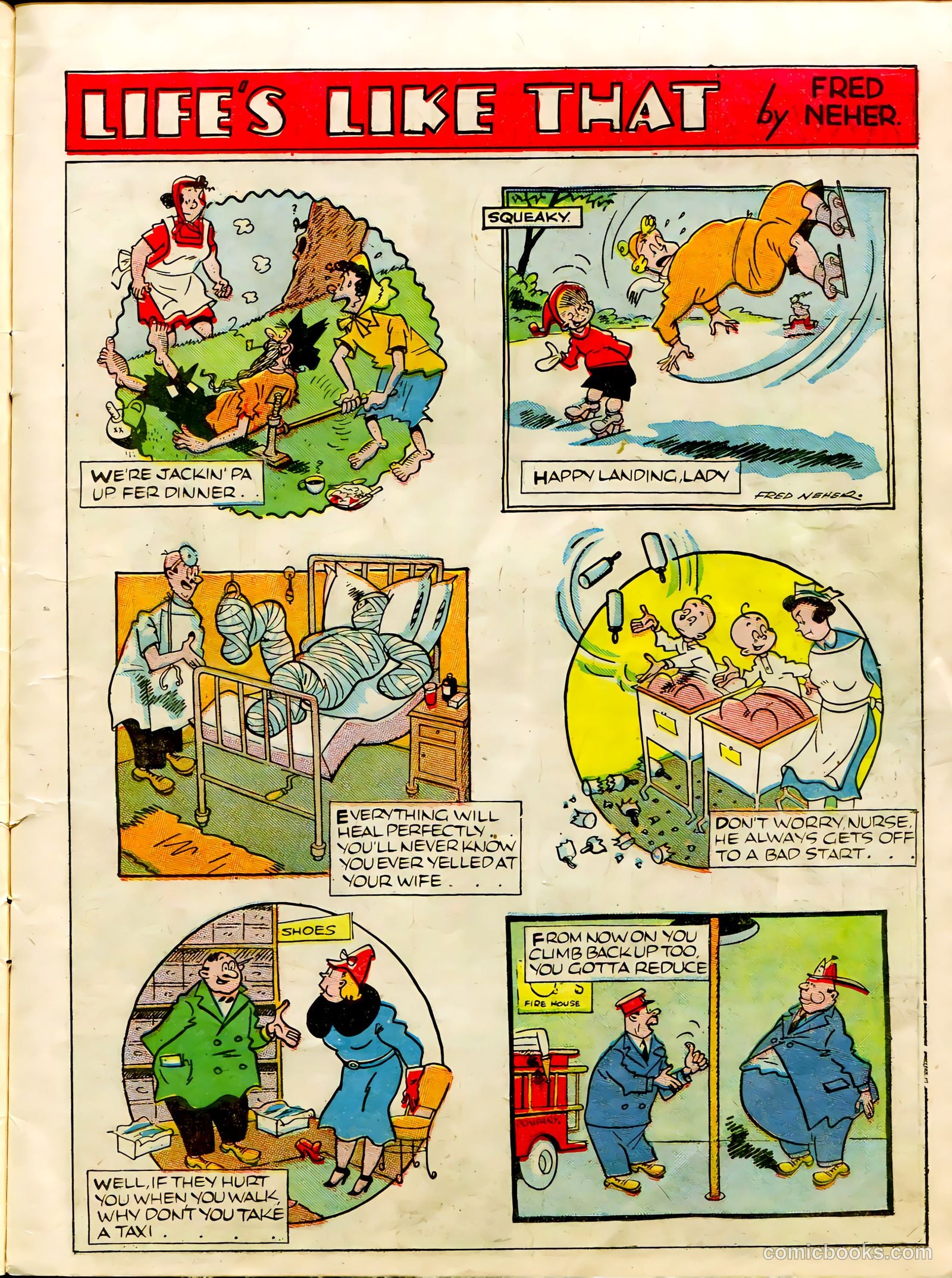 Famous Funnies #57 (1939) — page 9 of 55