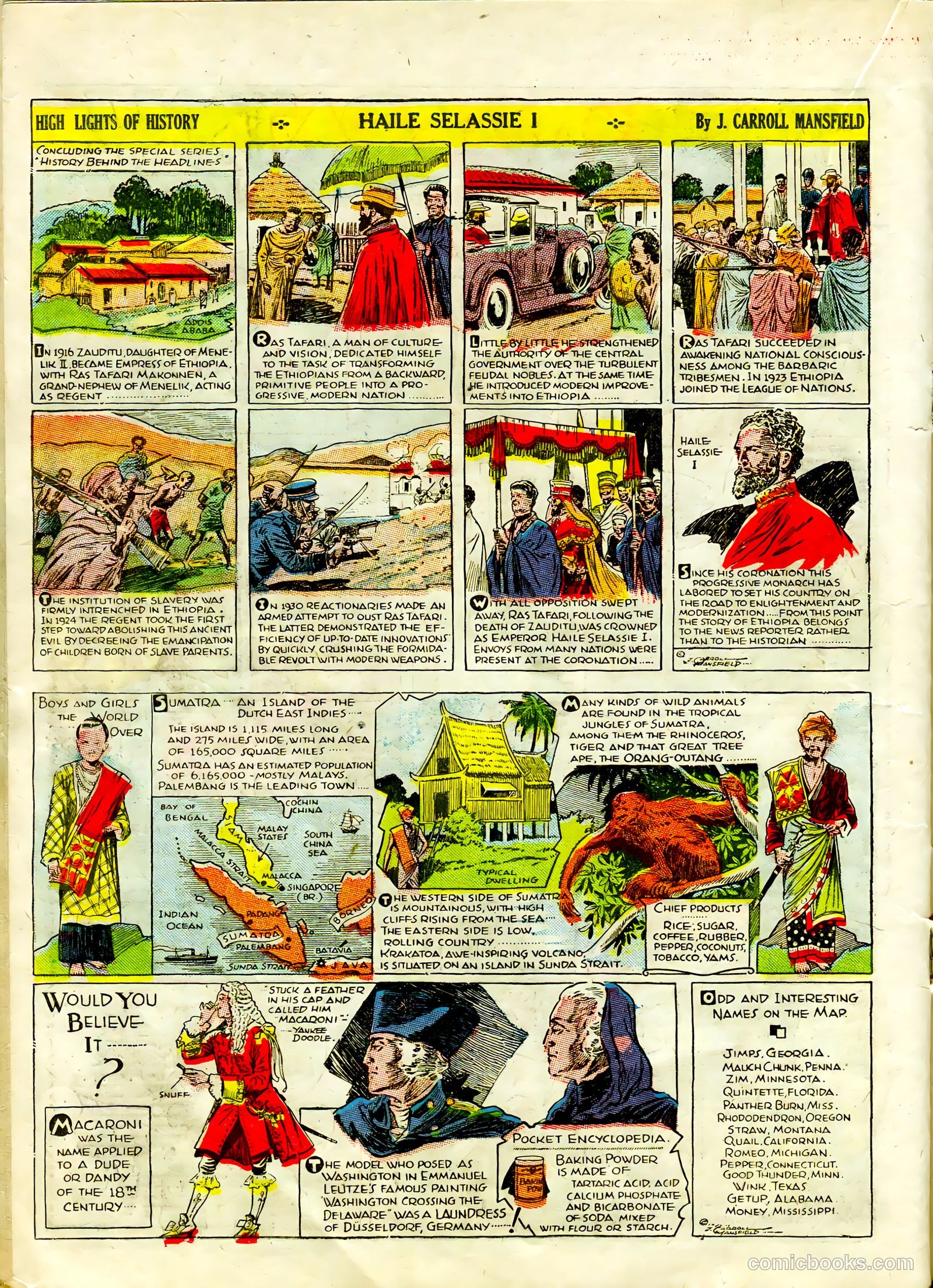 Famous Funnies #57 (1939) — page 20 of 55