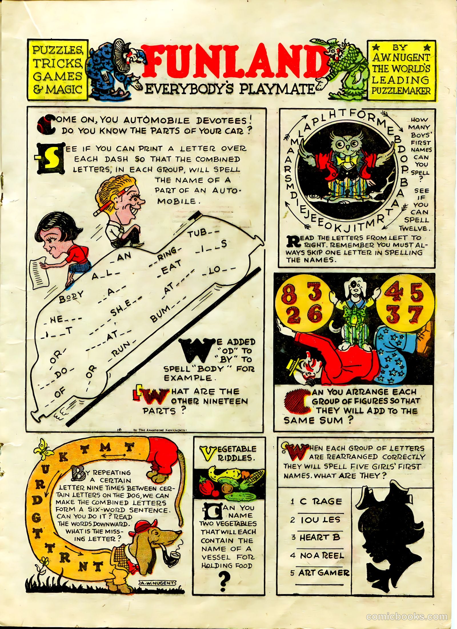 Famous Funnies #57 (1939) — page 21 of 55