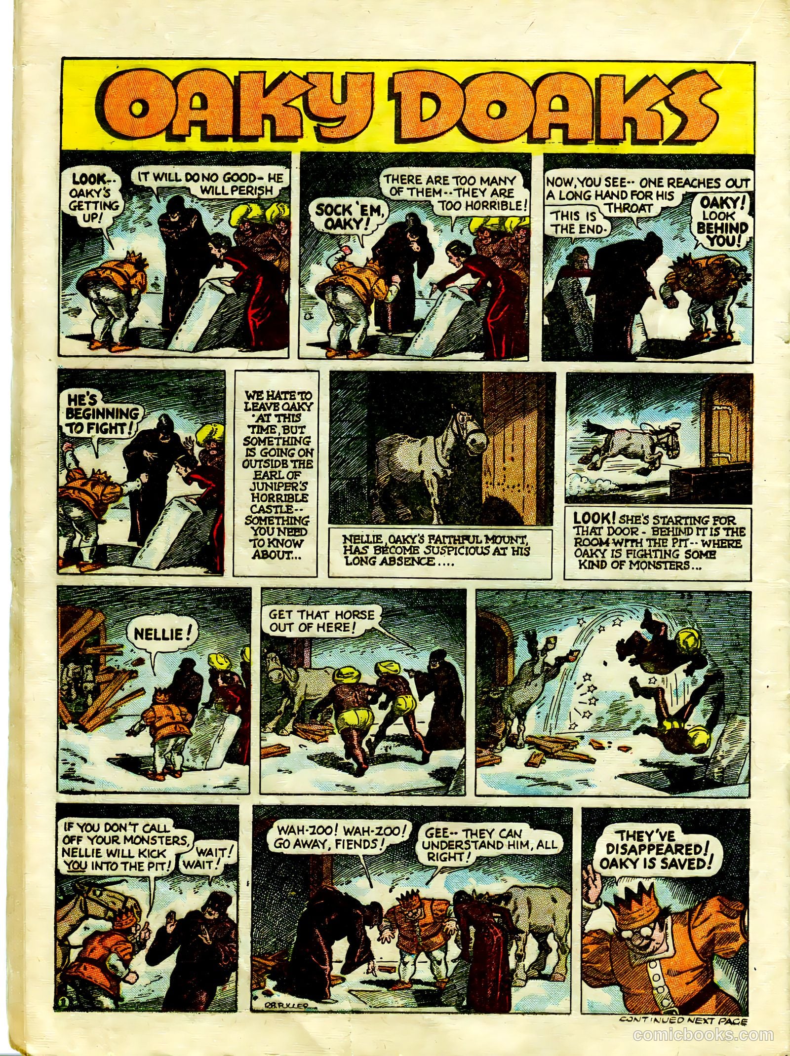 Famous Funnies #57 (1939) — page 25 of 55