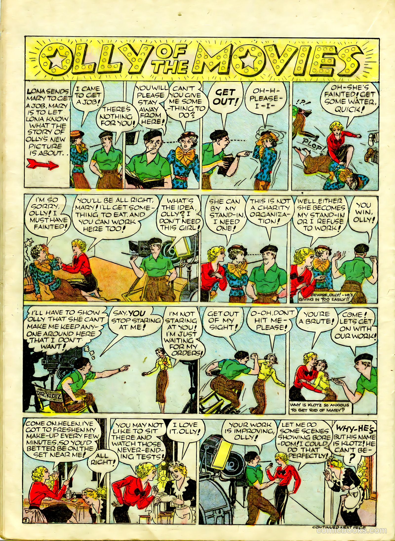 Famous Funnies #57 (1939) — page 31 of 55