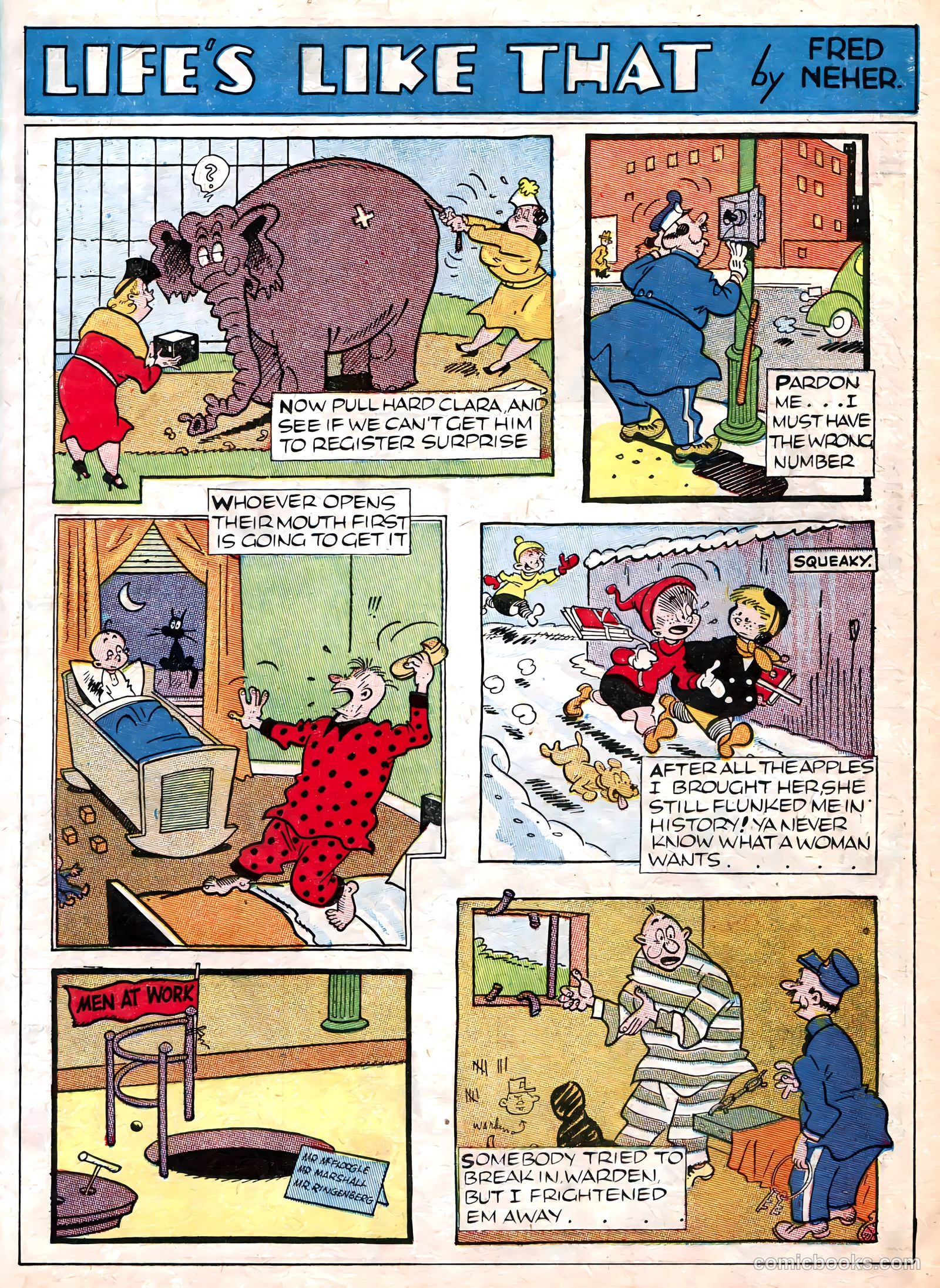 Famous Funnies #58 (1939) — page 17 of 64