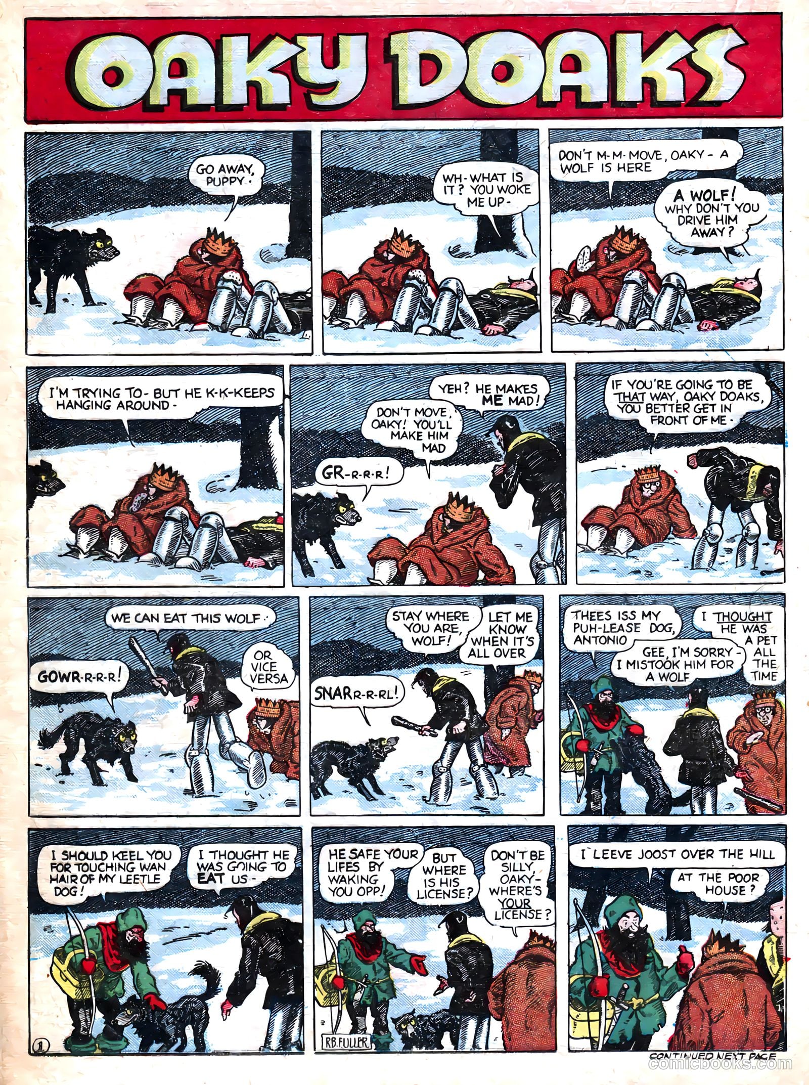 Famous Funnies #58 (1939) — page 34 of 64