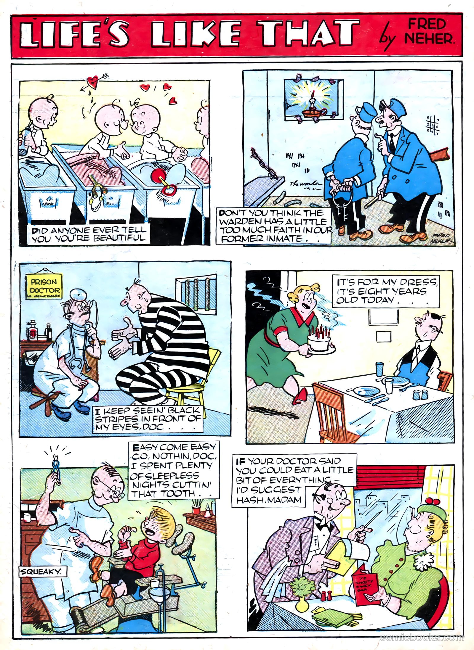 Famous Funnies #58 (1939) — page 54 of 64