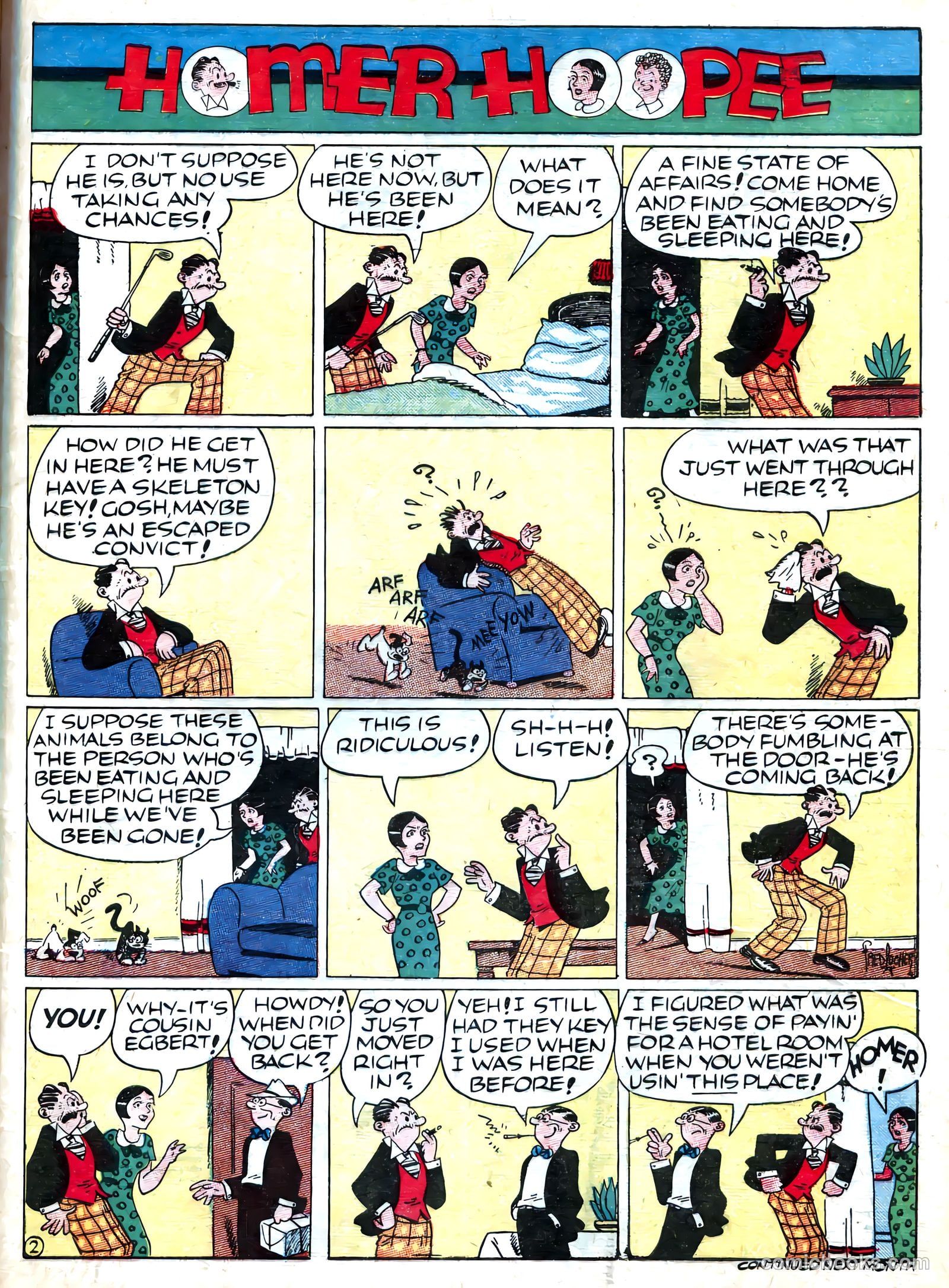 Famous Funnies #58 (1939) — page 59 of 64