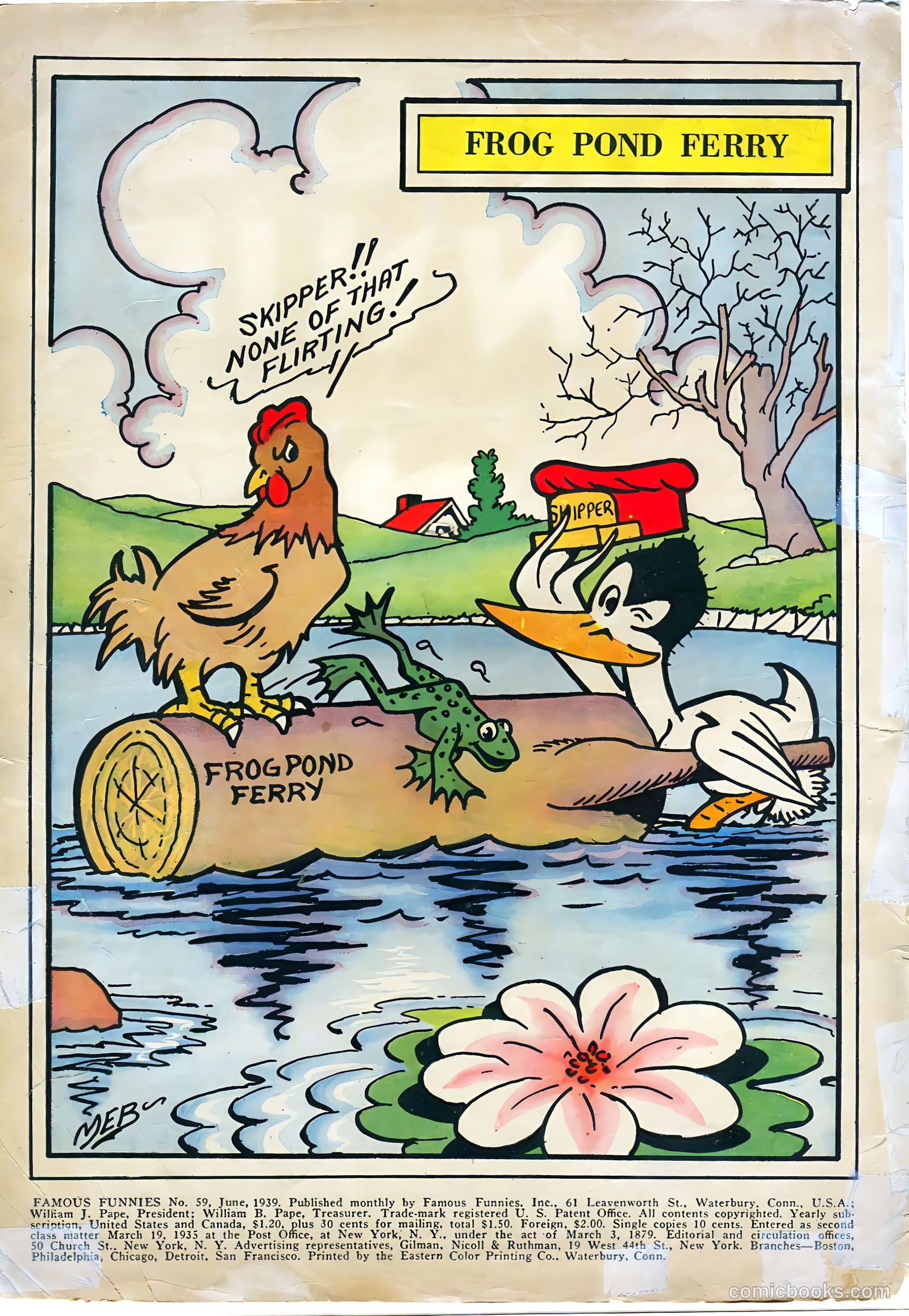 Famous Funnies #59 (1939) — page 2 of 63