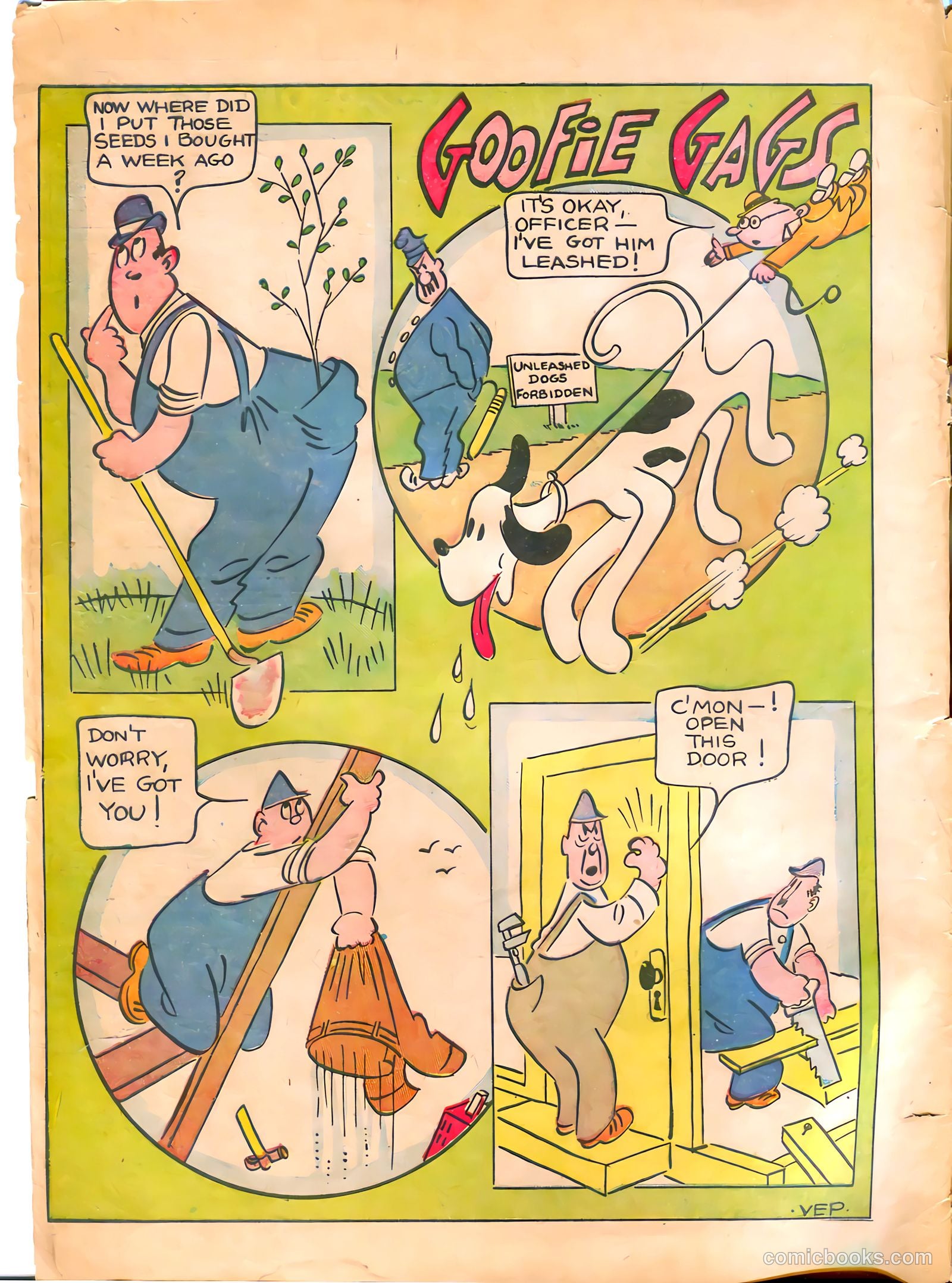 Famous Funnies #59 (1939) — page 4 of 63