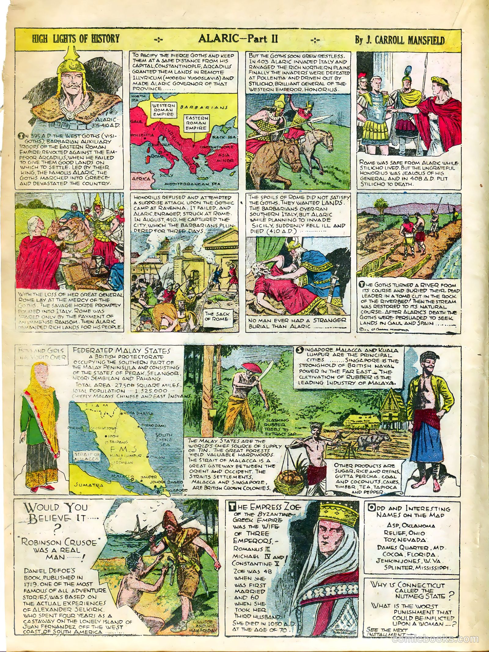 Famous Funnies #59 (1939) — page 28 of 63