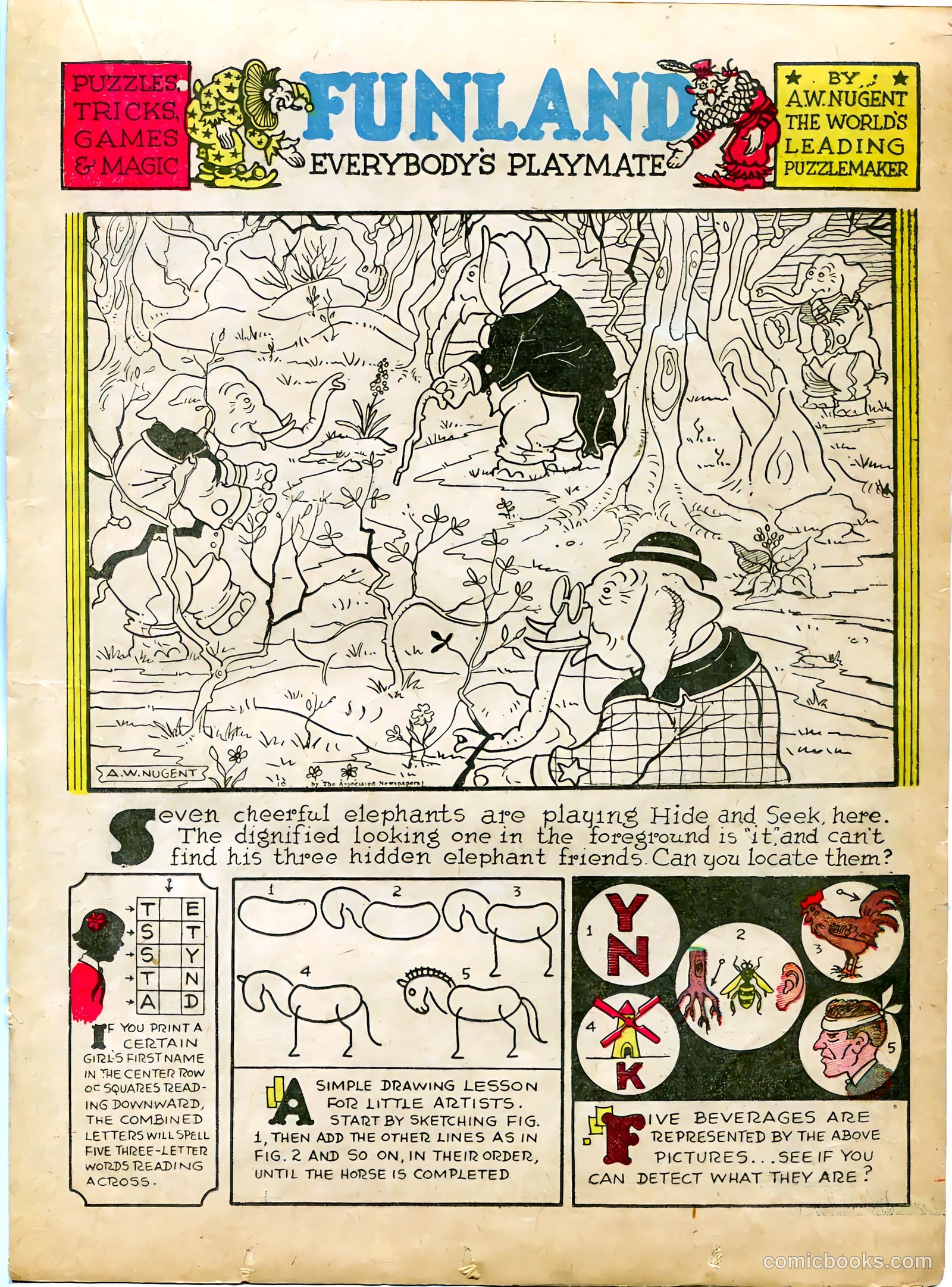 Famous Funnies #59 (1939) — page 29 of 63