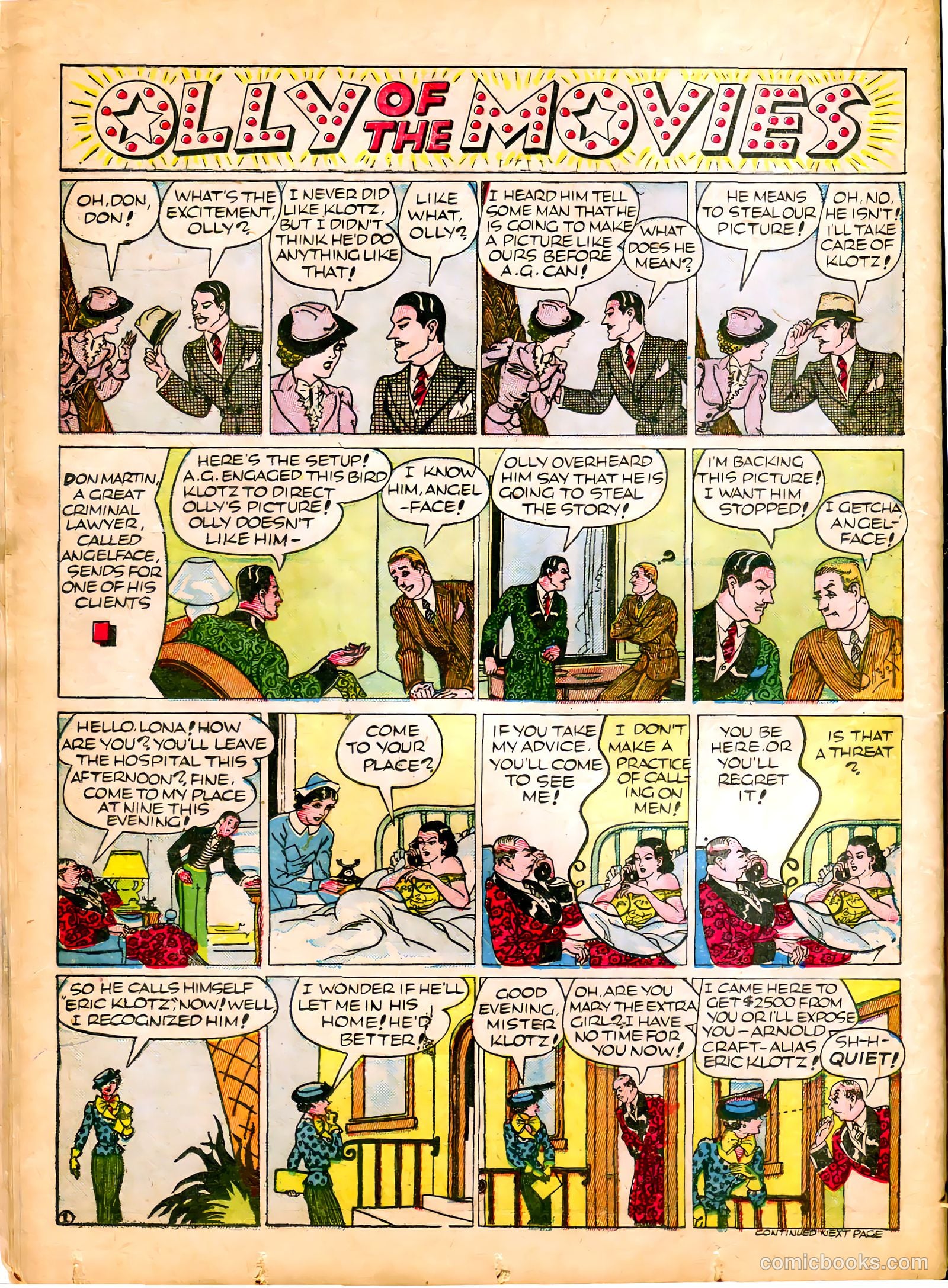 Famous Funnies #59 (1939) — page 39 of 63