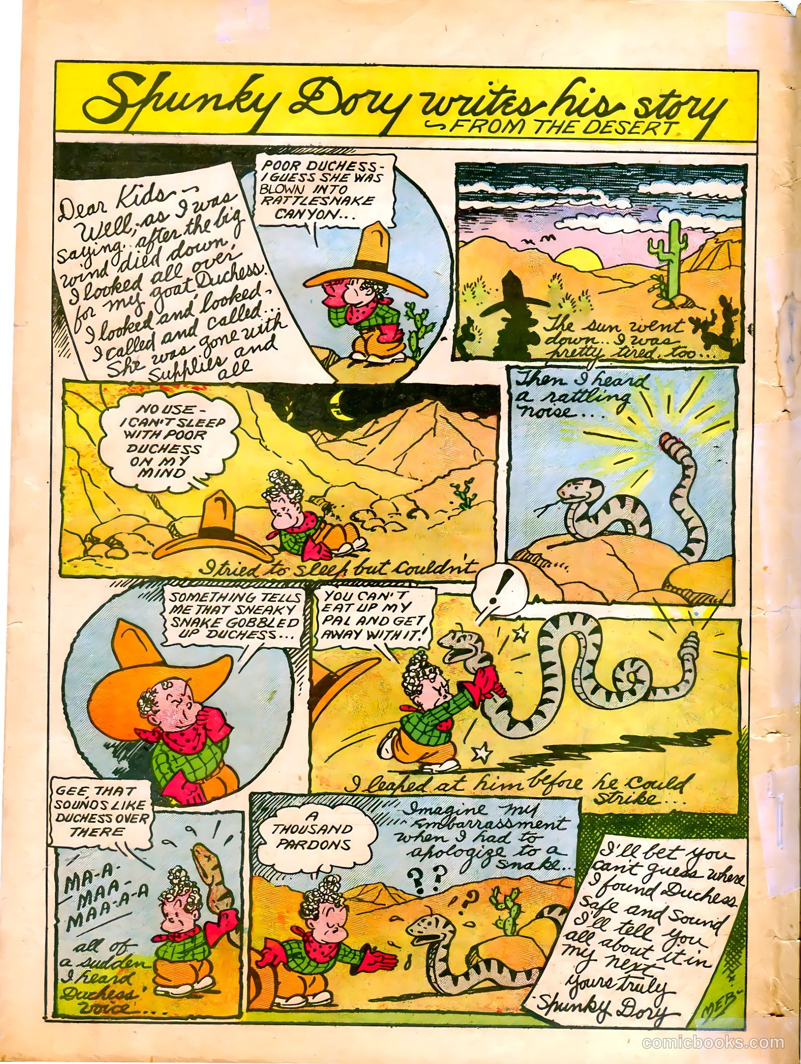 Famous Funnies #59 (1939) — page 61 of 63