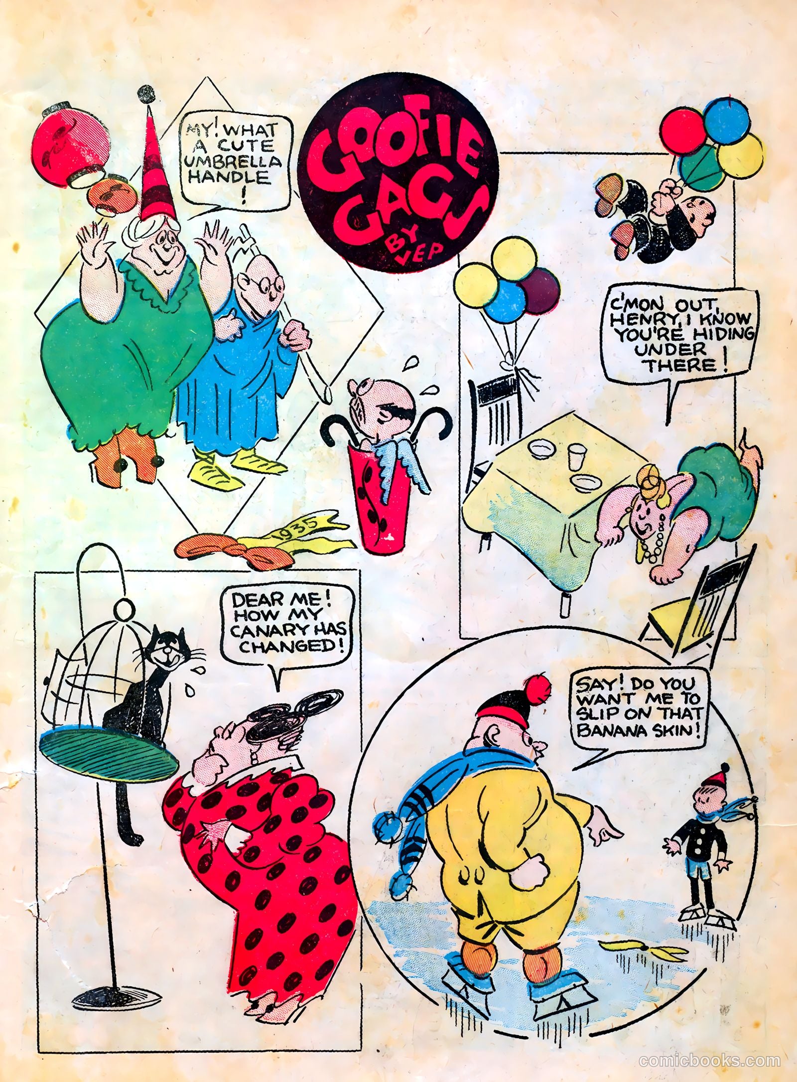 Famous Funnies #6 (1935) — page 3 of 64
