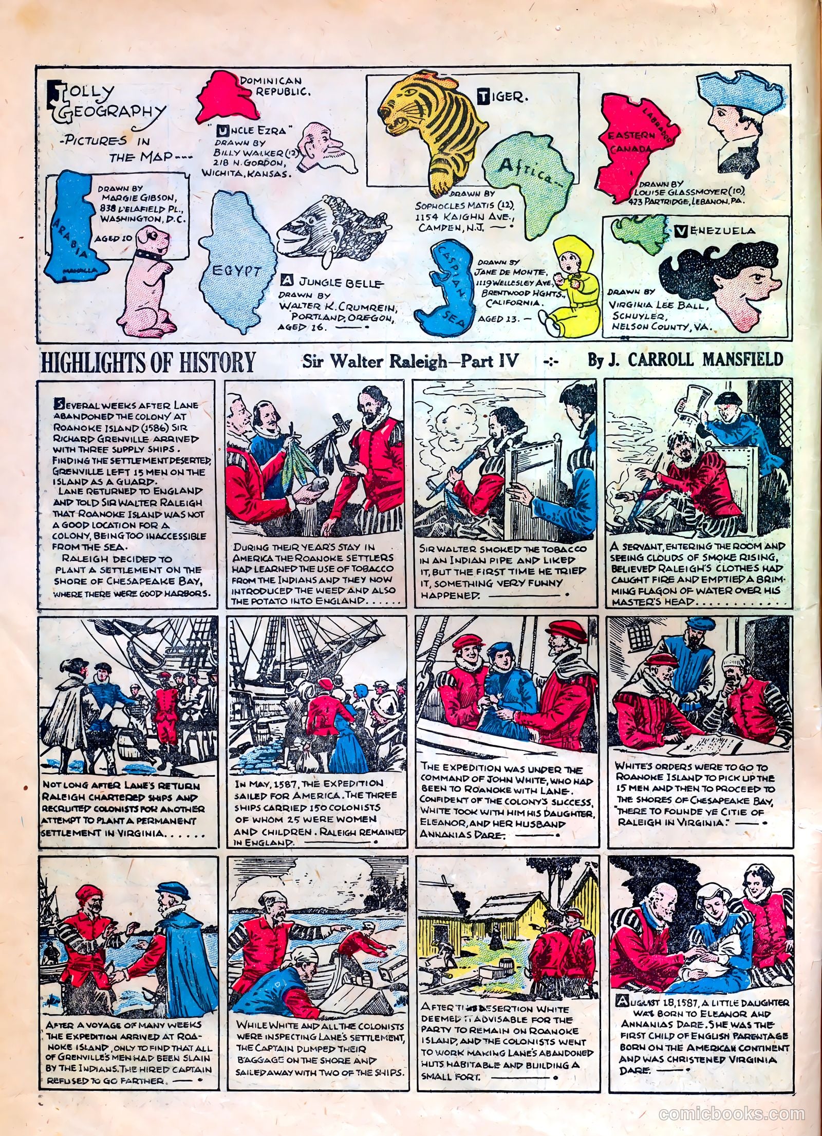 Famous Funnies #6 (1935) — page 8 of 64