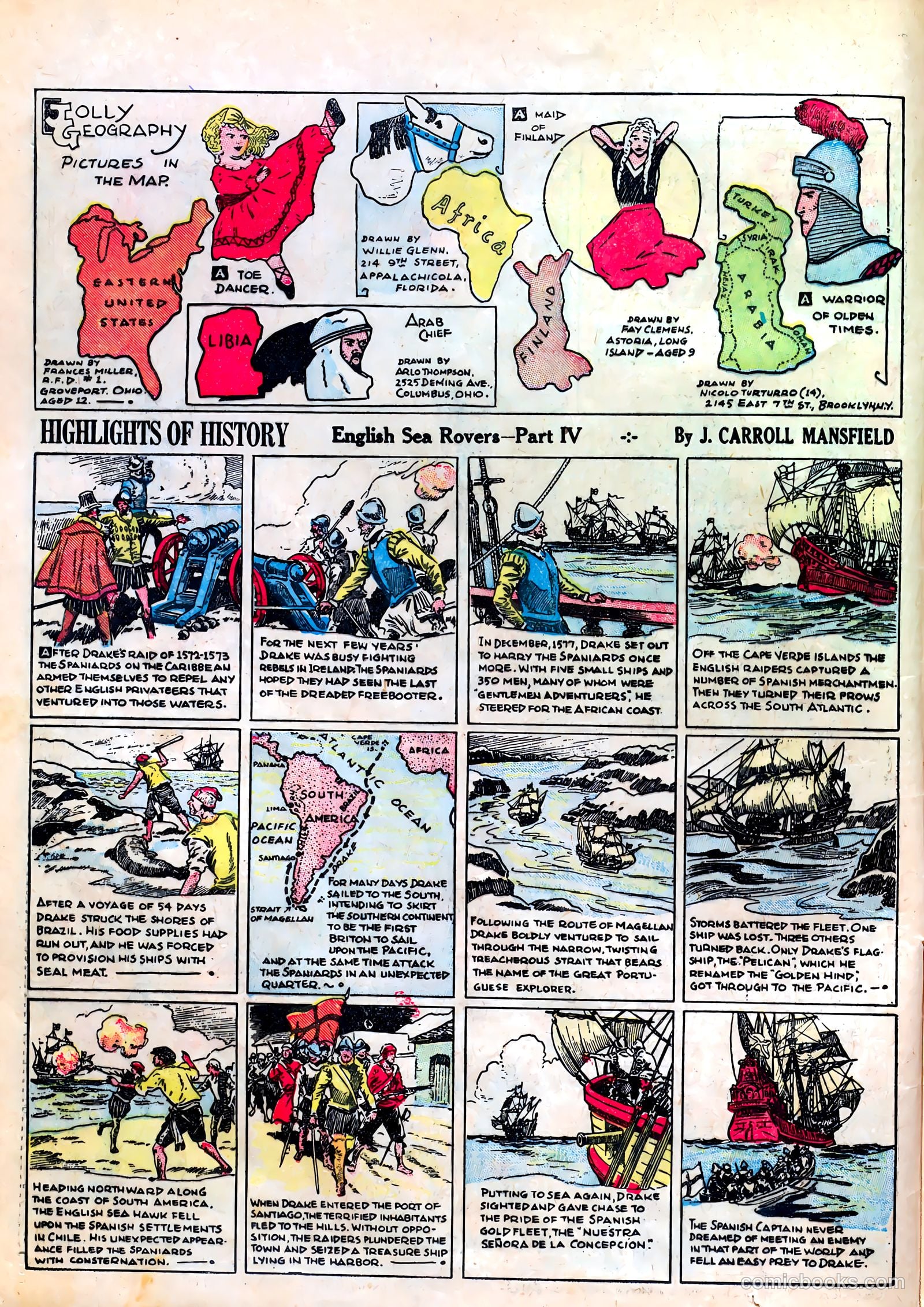 Famous Funnies #6 (1935) — page 16 of 64