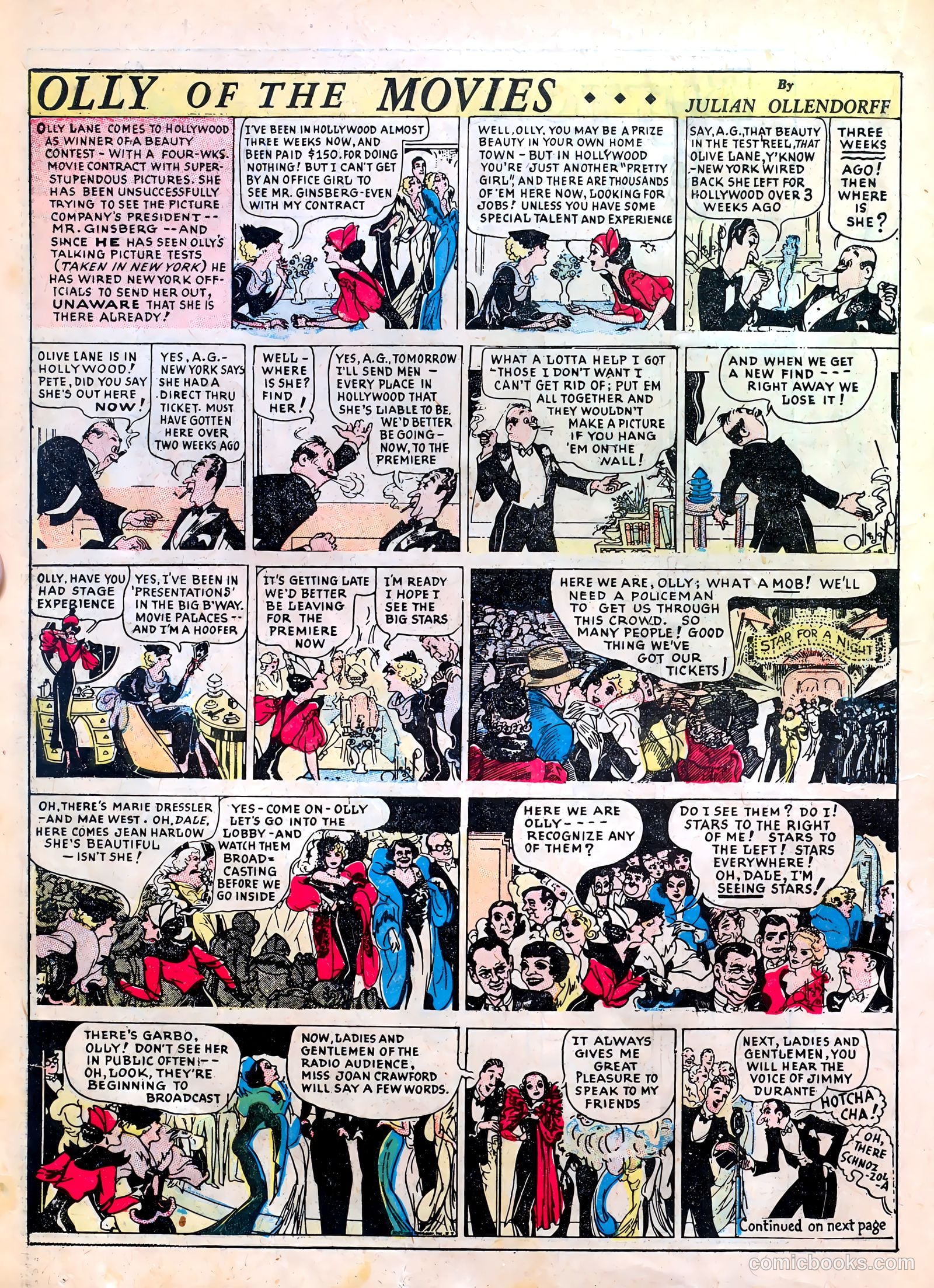 Famous Funnies #6 (1935) — page 38 of 64