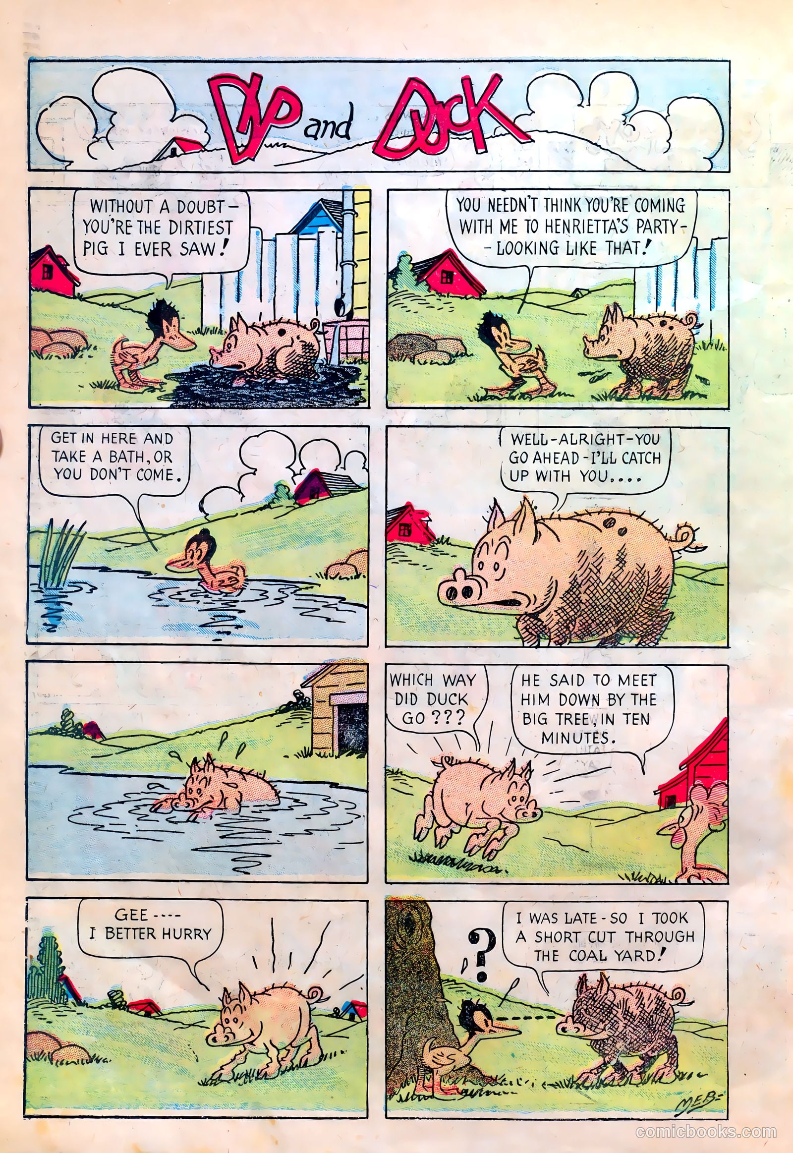 Famous Funnies #6 (1935) — page 54 of 64