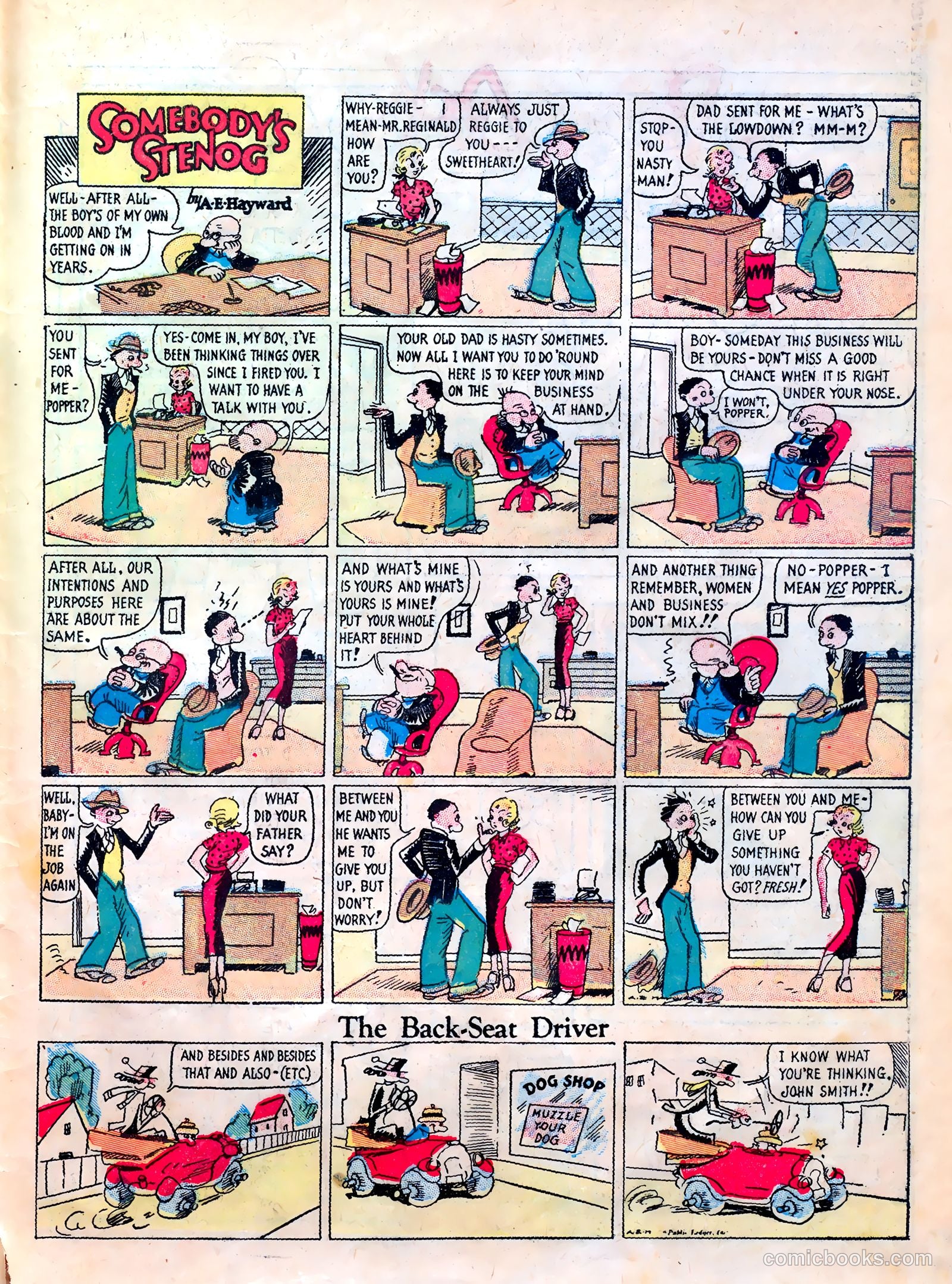 Famous Funnies #6 (1935) — page 55 of 64