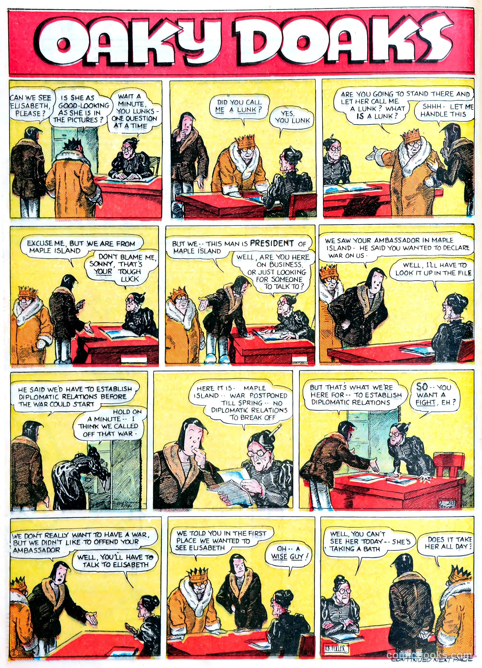 Famous Funnies #60 (1939) — page 33 of 62