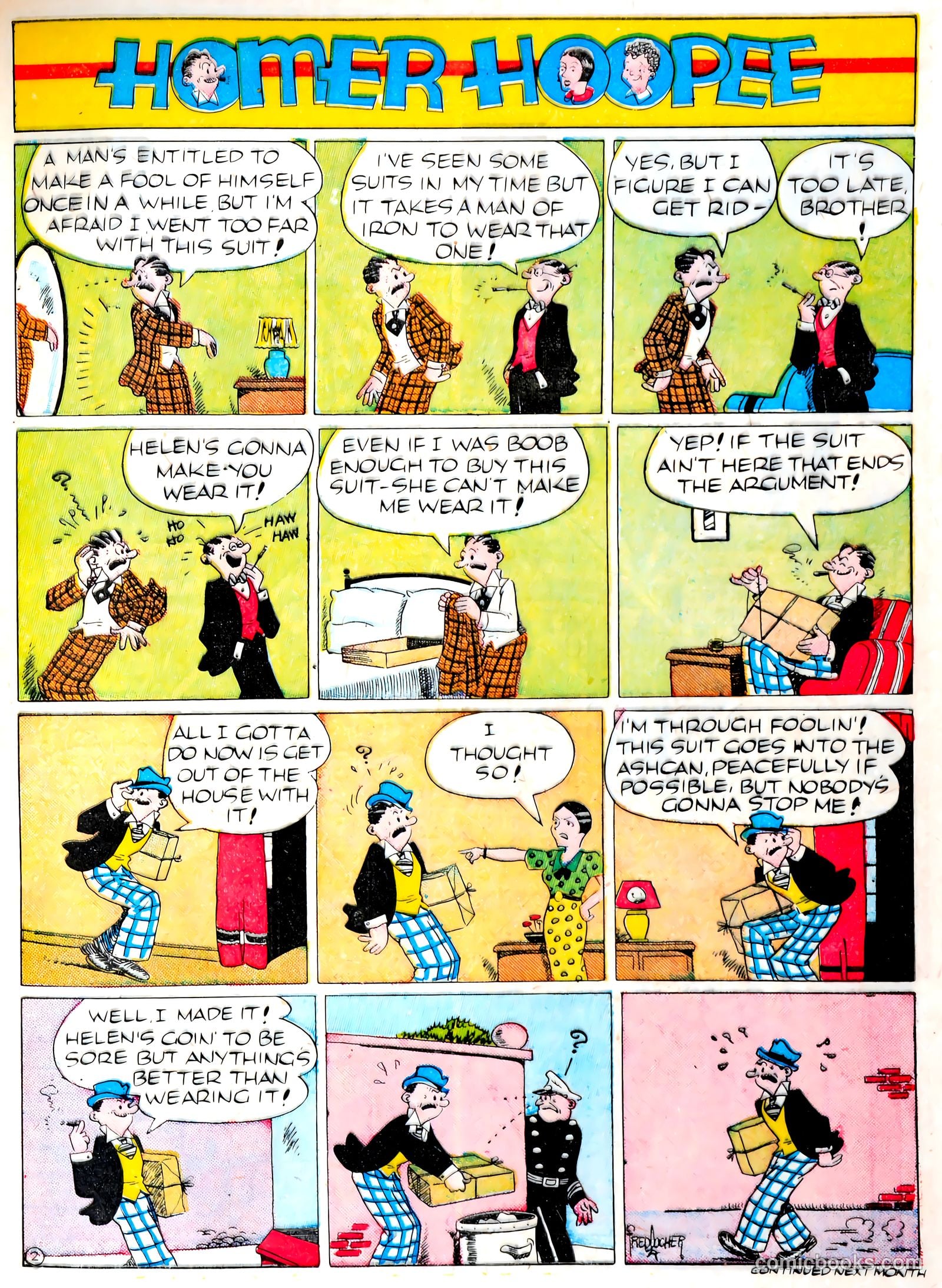 Famous Funnies #60 (1939) — page 57 of 62