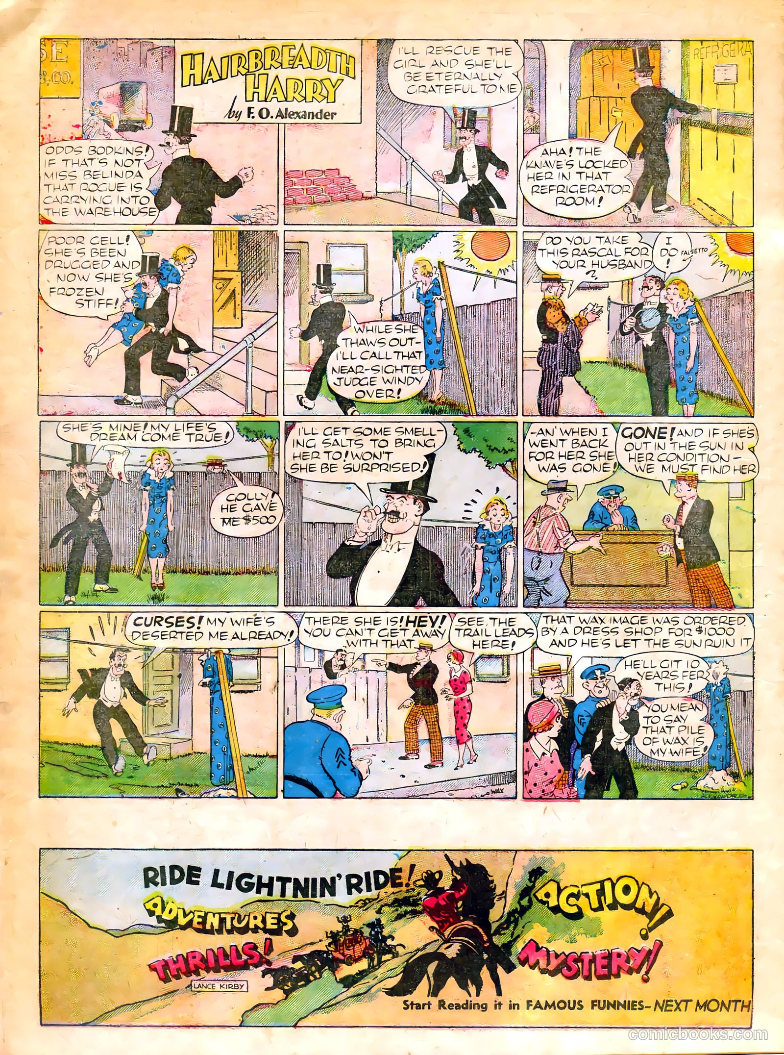 Famous Funnies #61 (1939) — page 16 of 64