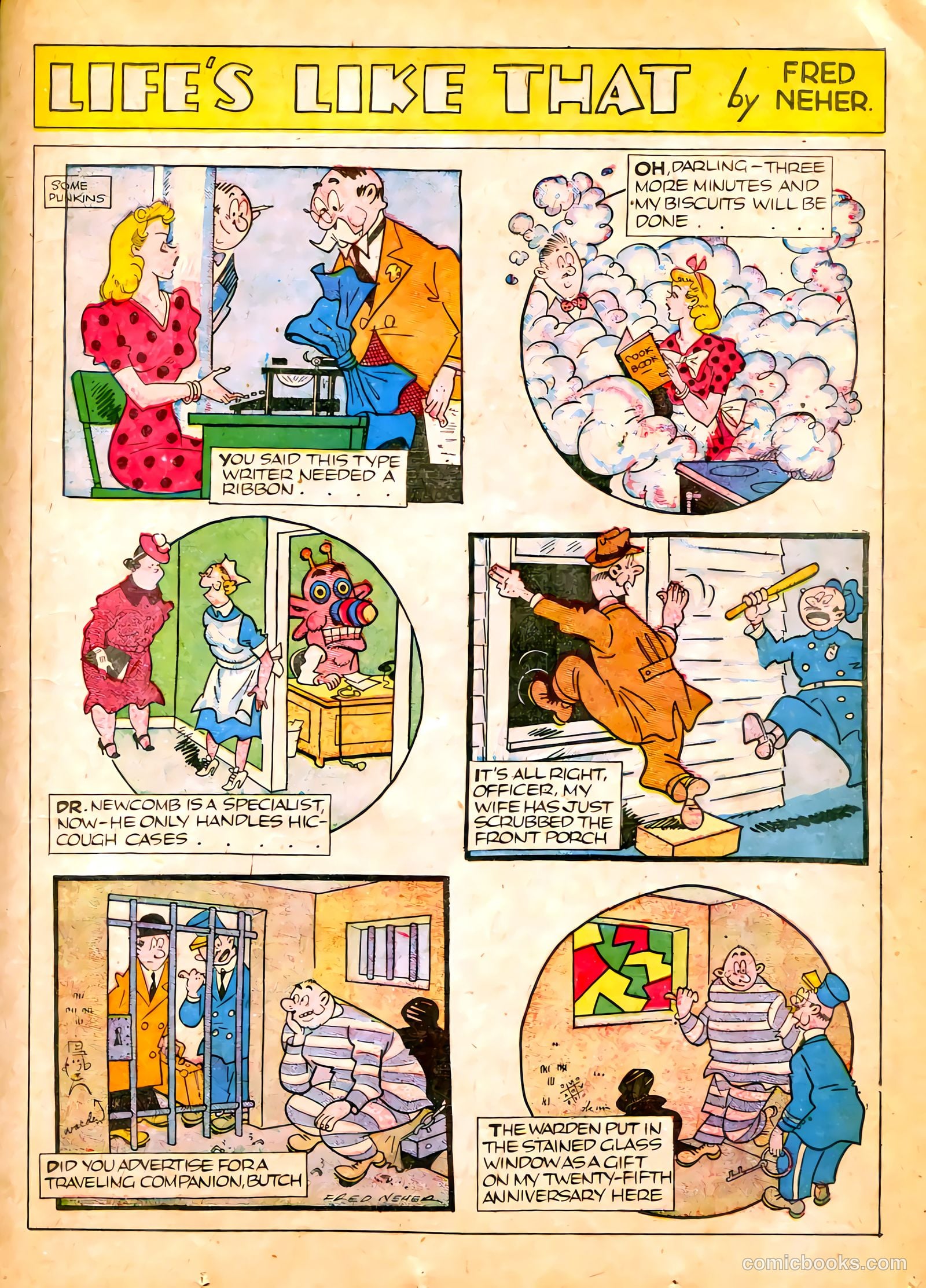 Famous Funnies #61 (1939) — page 17 of 64