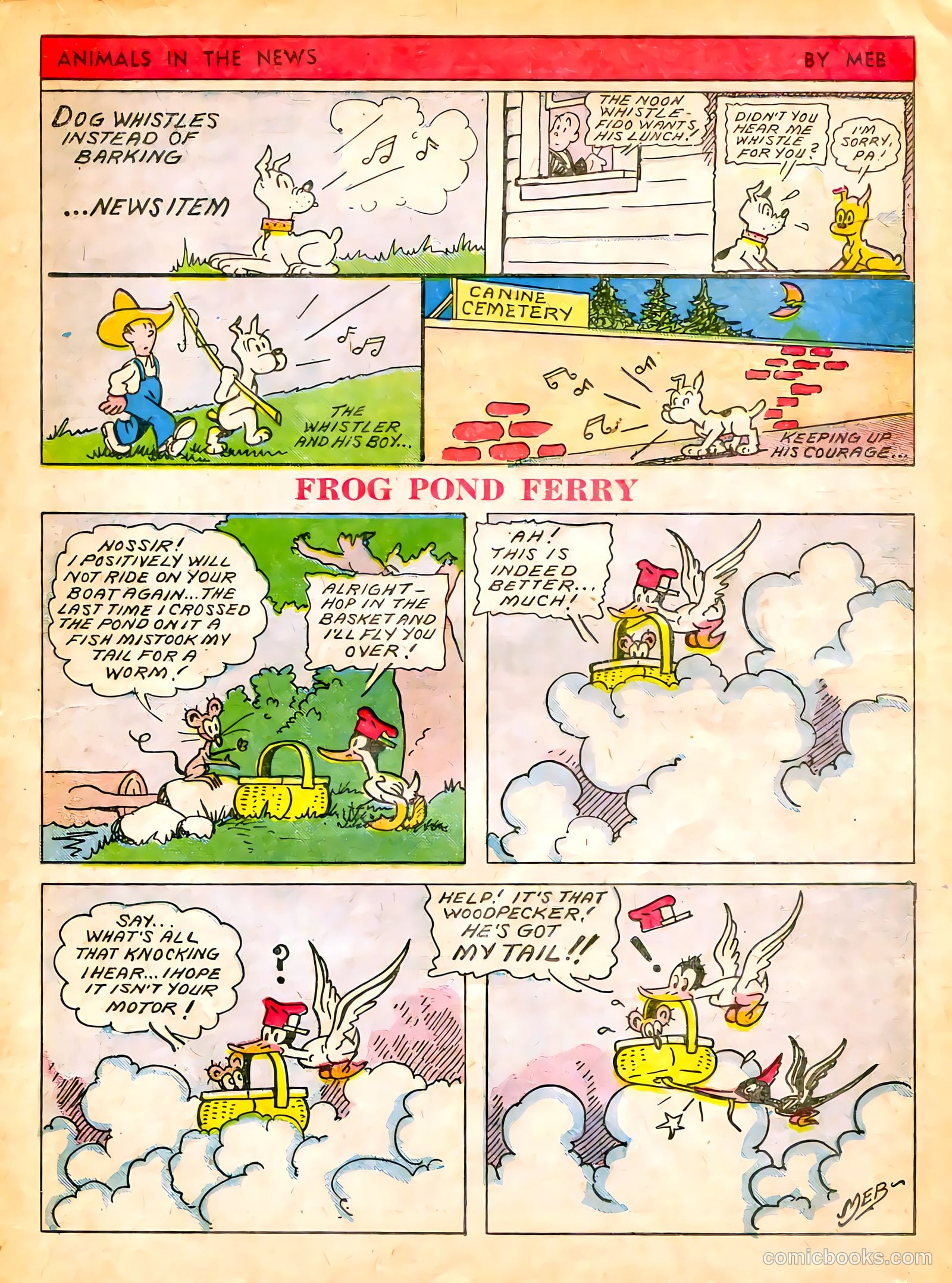 Famous Funnies #61 (1939) — page 33 of 64