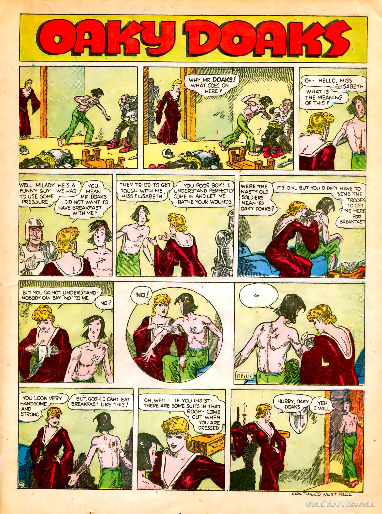 Famous Funnies #61 (1939) — page 35 of 64