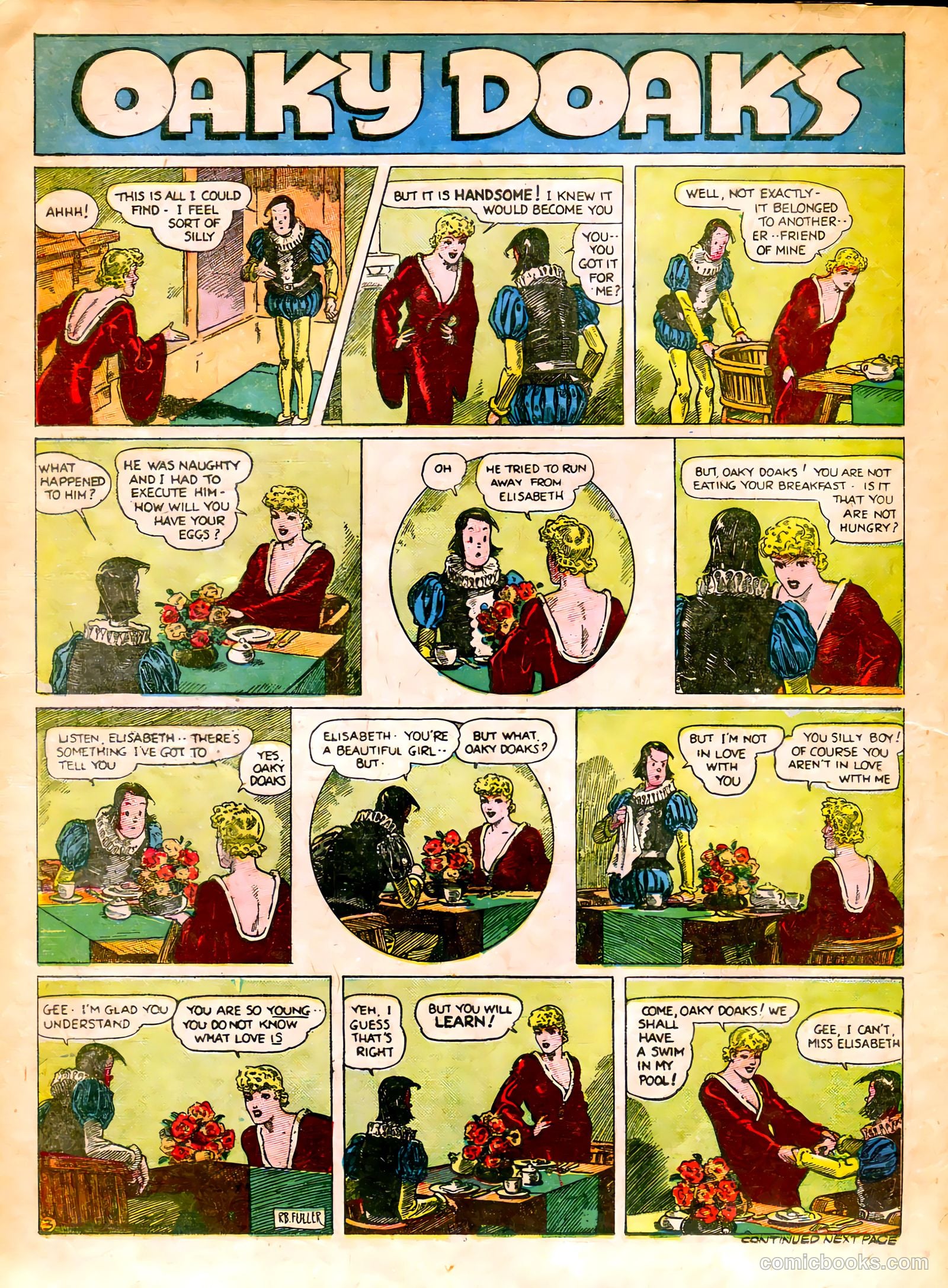 Famous Funnies #61 (1939) — page 36 of 64