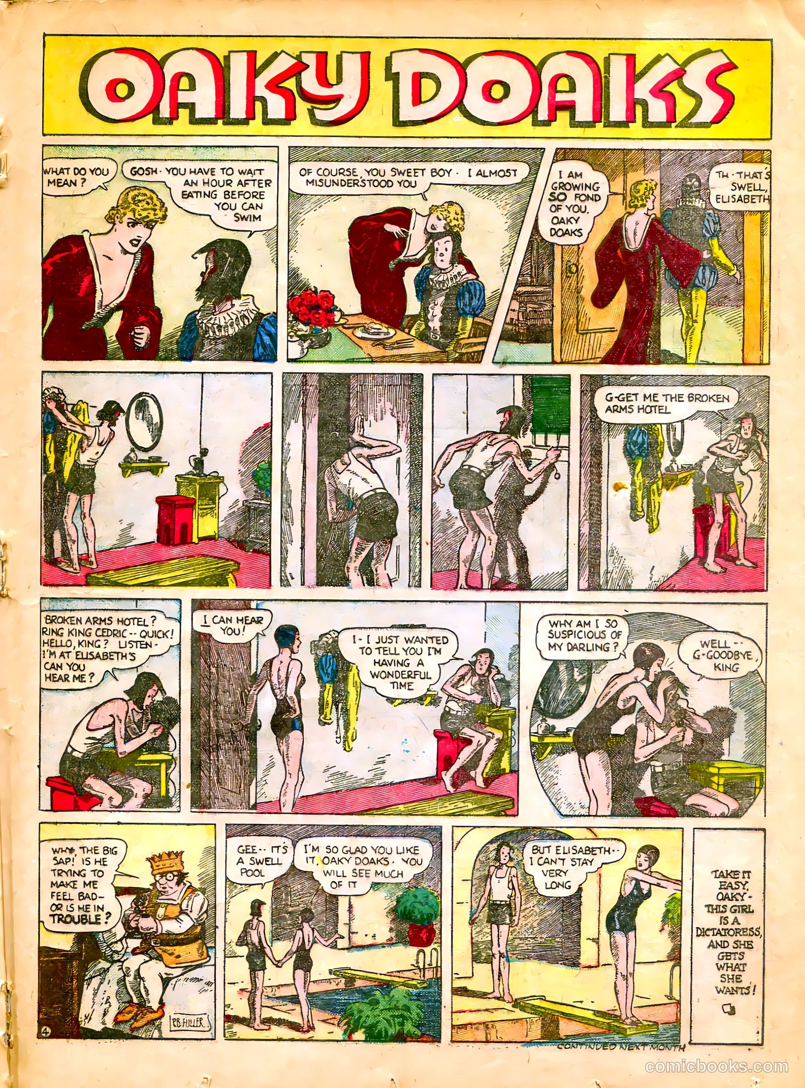 Famous Funnies #61 (1939) — page 37 of 64