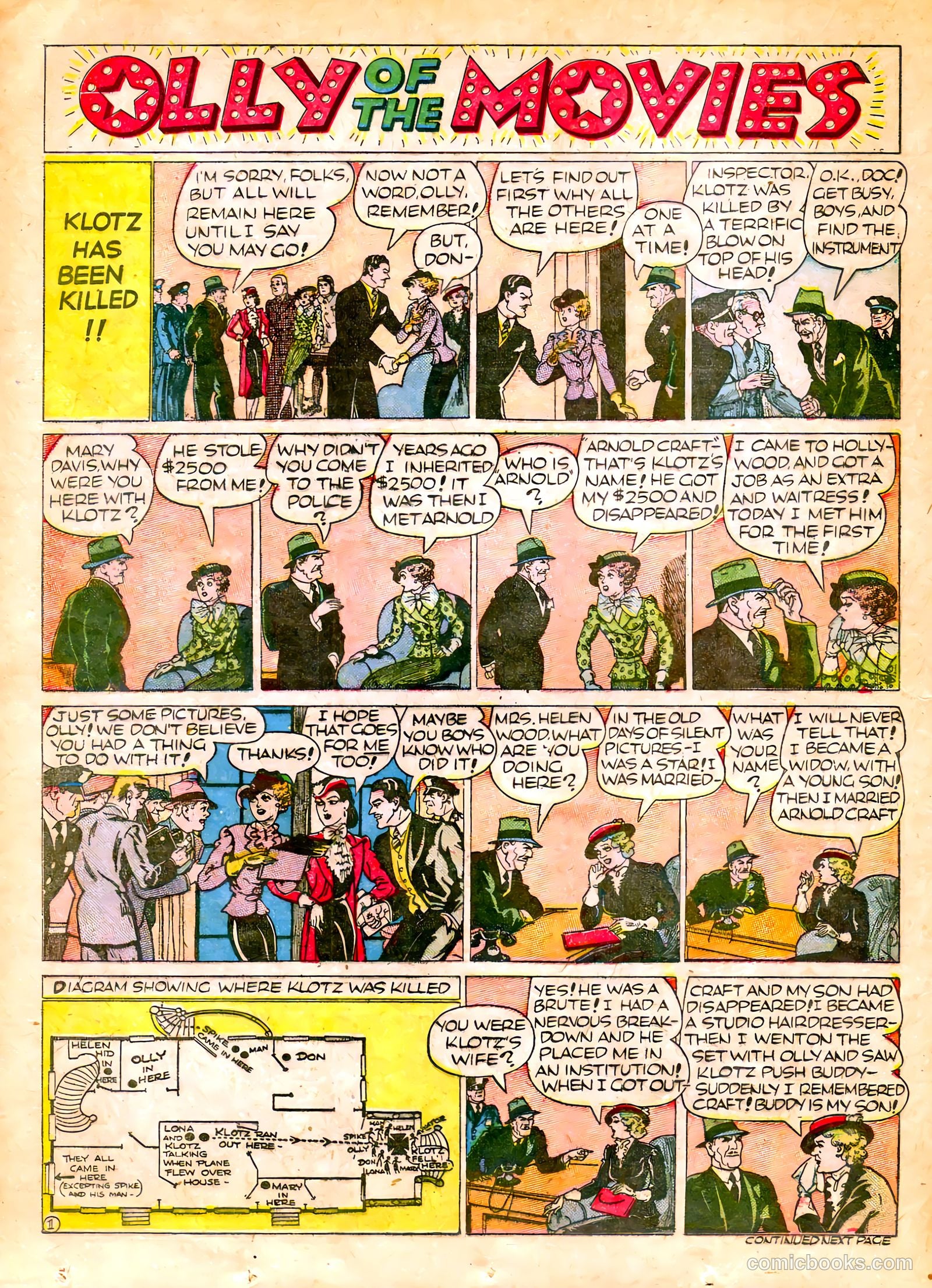 Famous Funnies #61 (1939) — page 40 of 64
