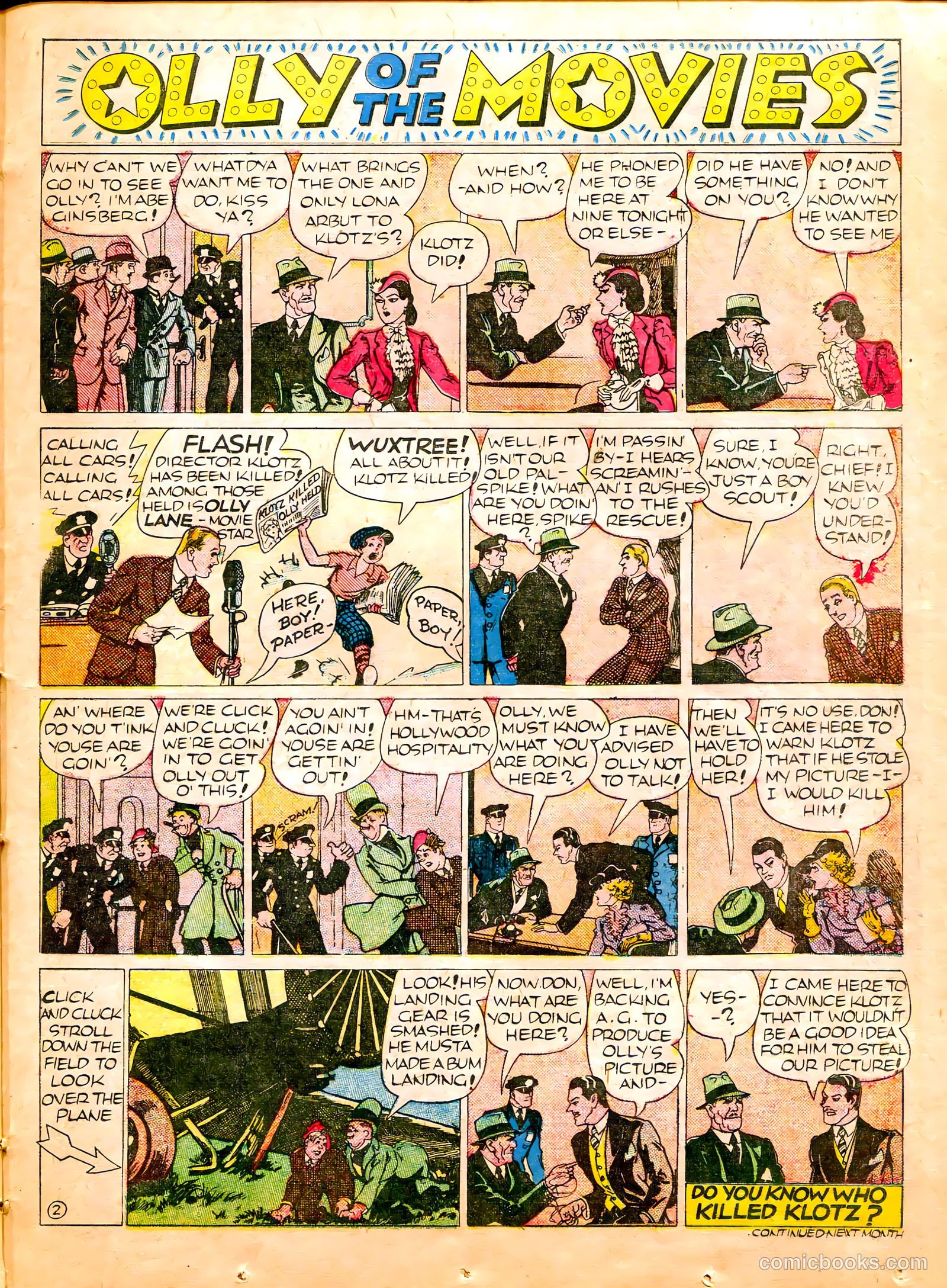 Famous Funnies #61 (1939) — page 41 of 64