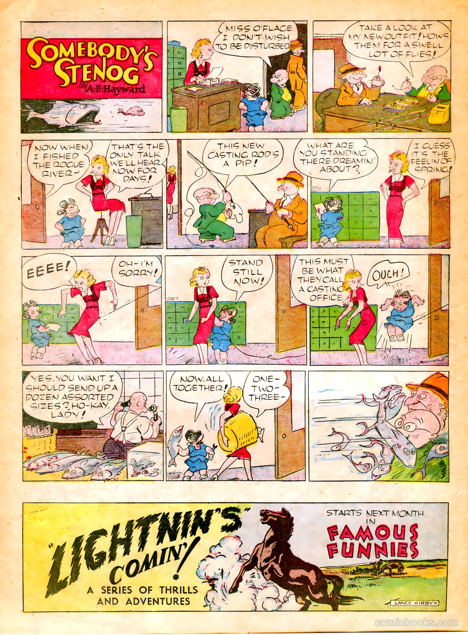 Famous Funnies #61 (1939) — page 44 of 64