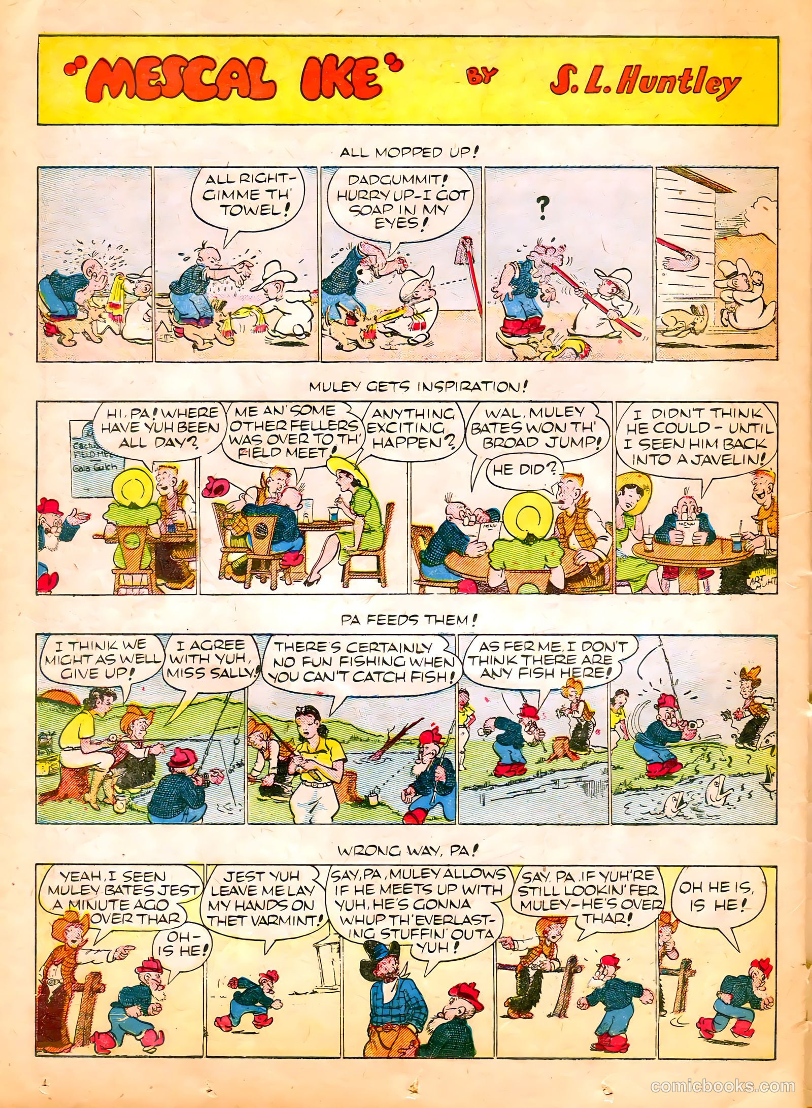 Famous Funnies #61 (1939) — page 46 of 64