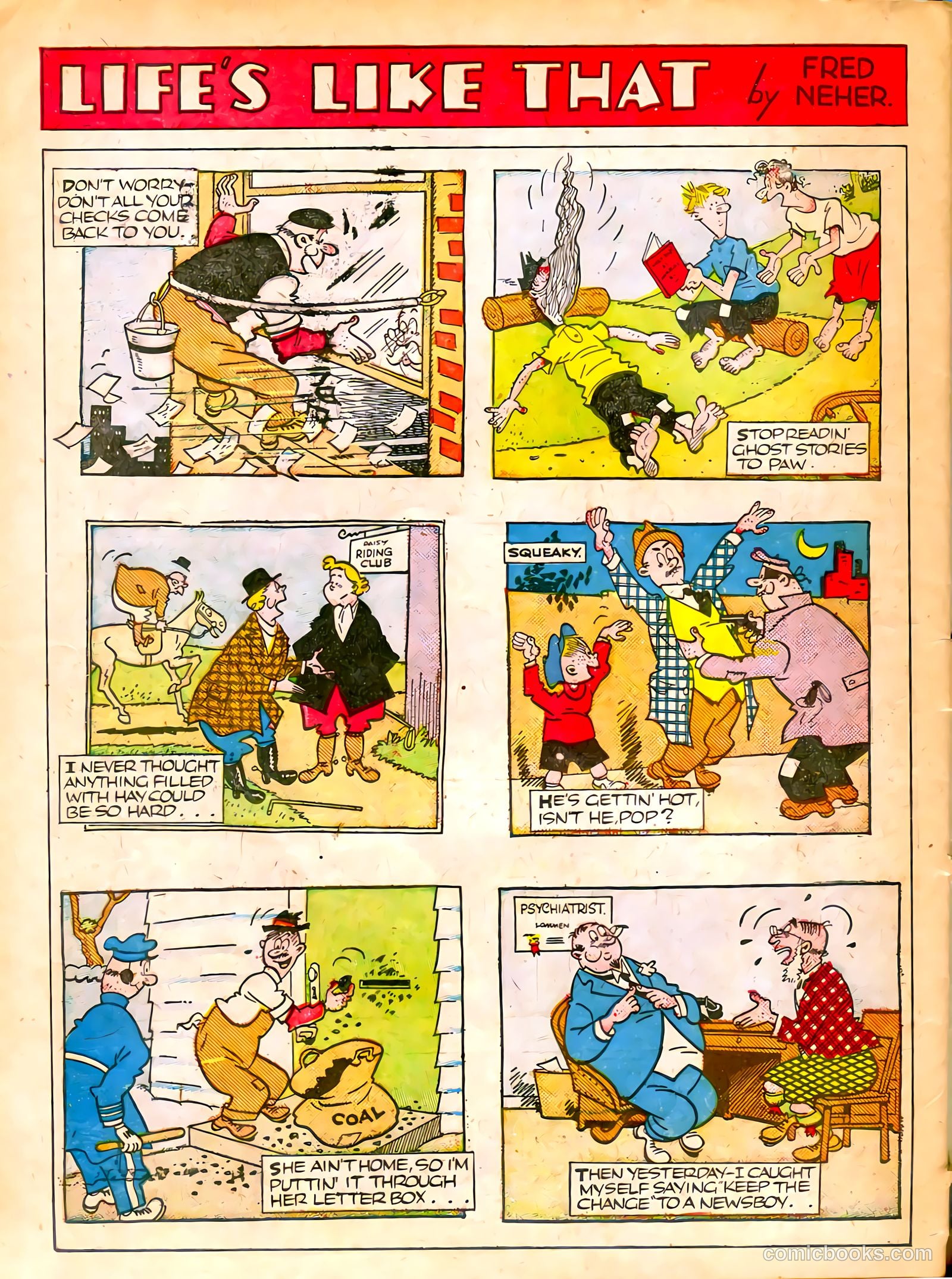 Famous Funnies #61 (1939) — page 54 of 64