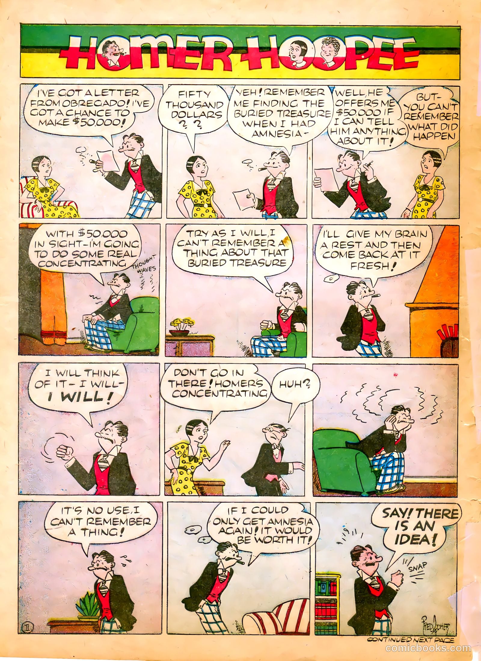 Famous Funnies #61 (1939) — page 58 of 64