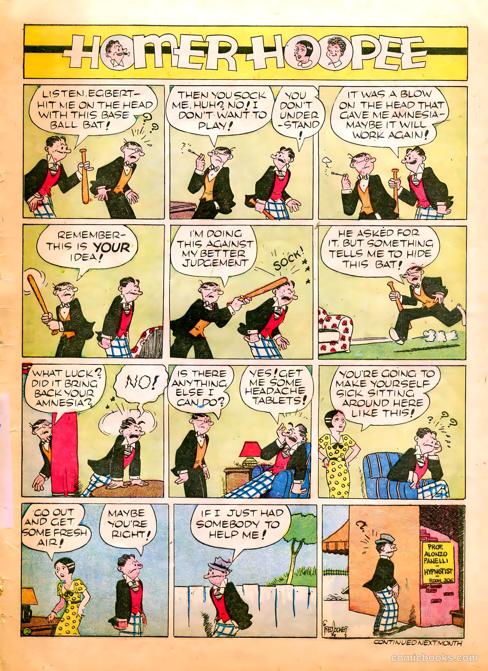 Famous Funnies #61 (1939) — page 59 of 64