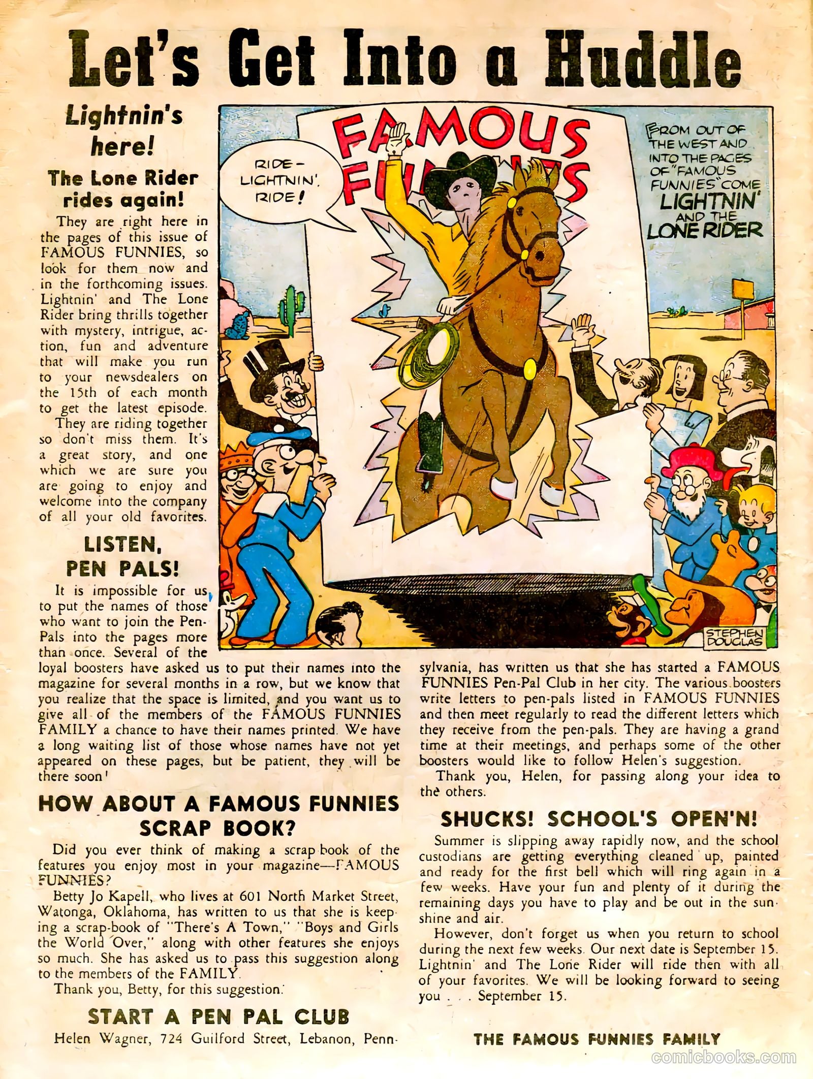 Famous Funnies #62 (1939) — page 11 of 65