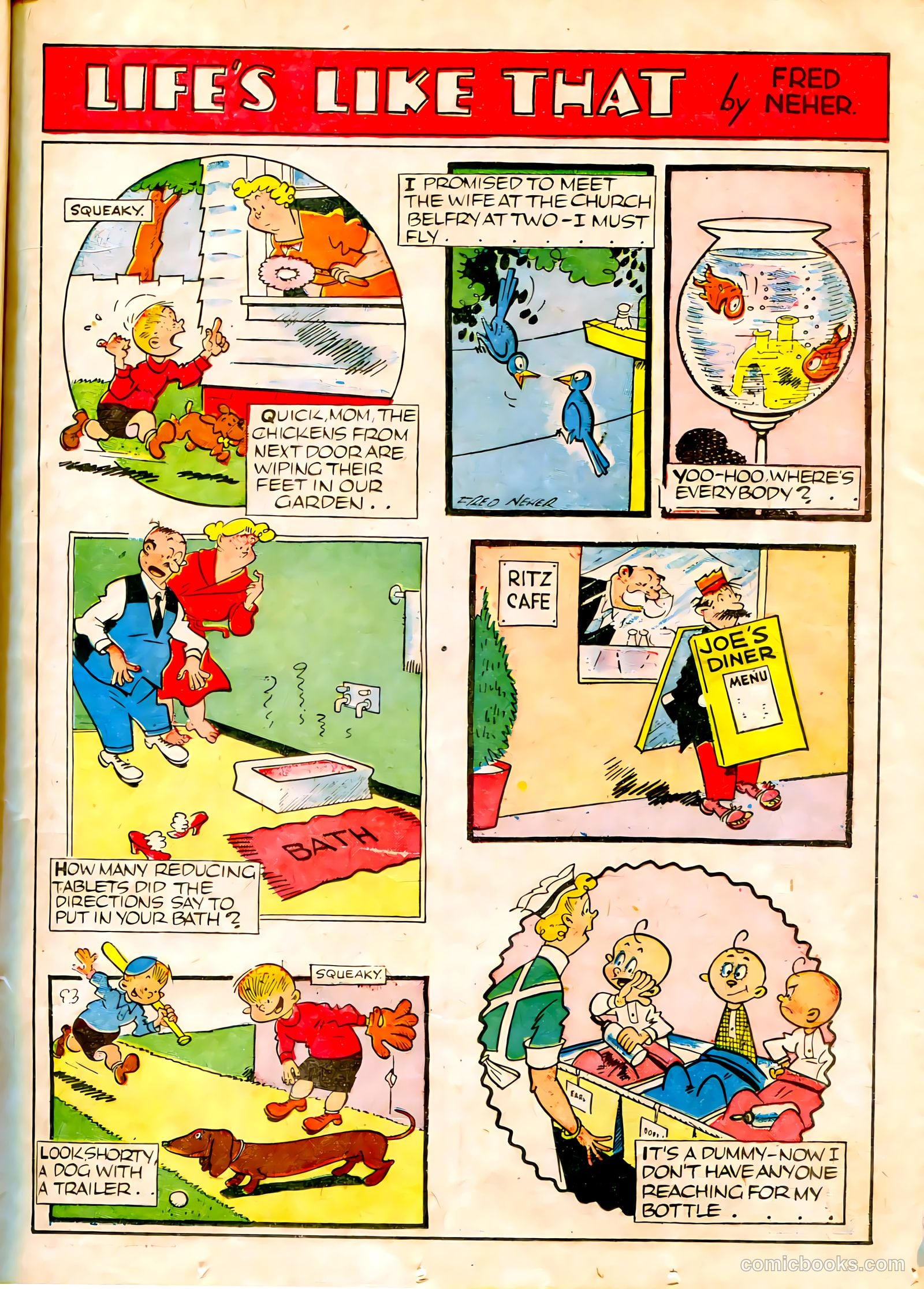 Famous Funnies #62 (1939) — page 18 of 65
