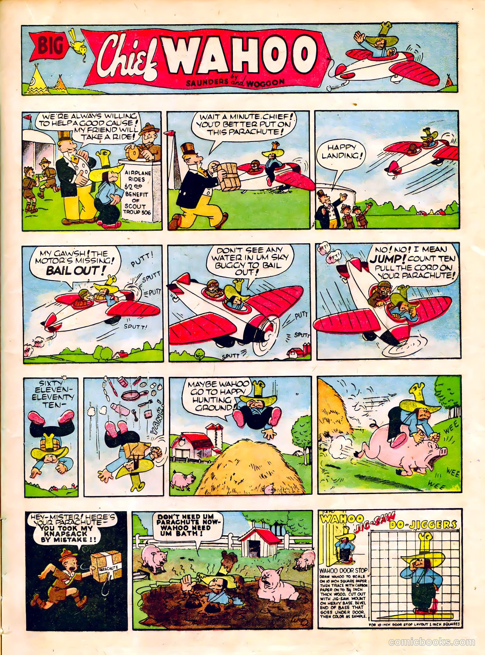 Famous Funnies #62 (1939) — page 22 of 65