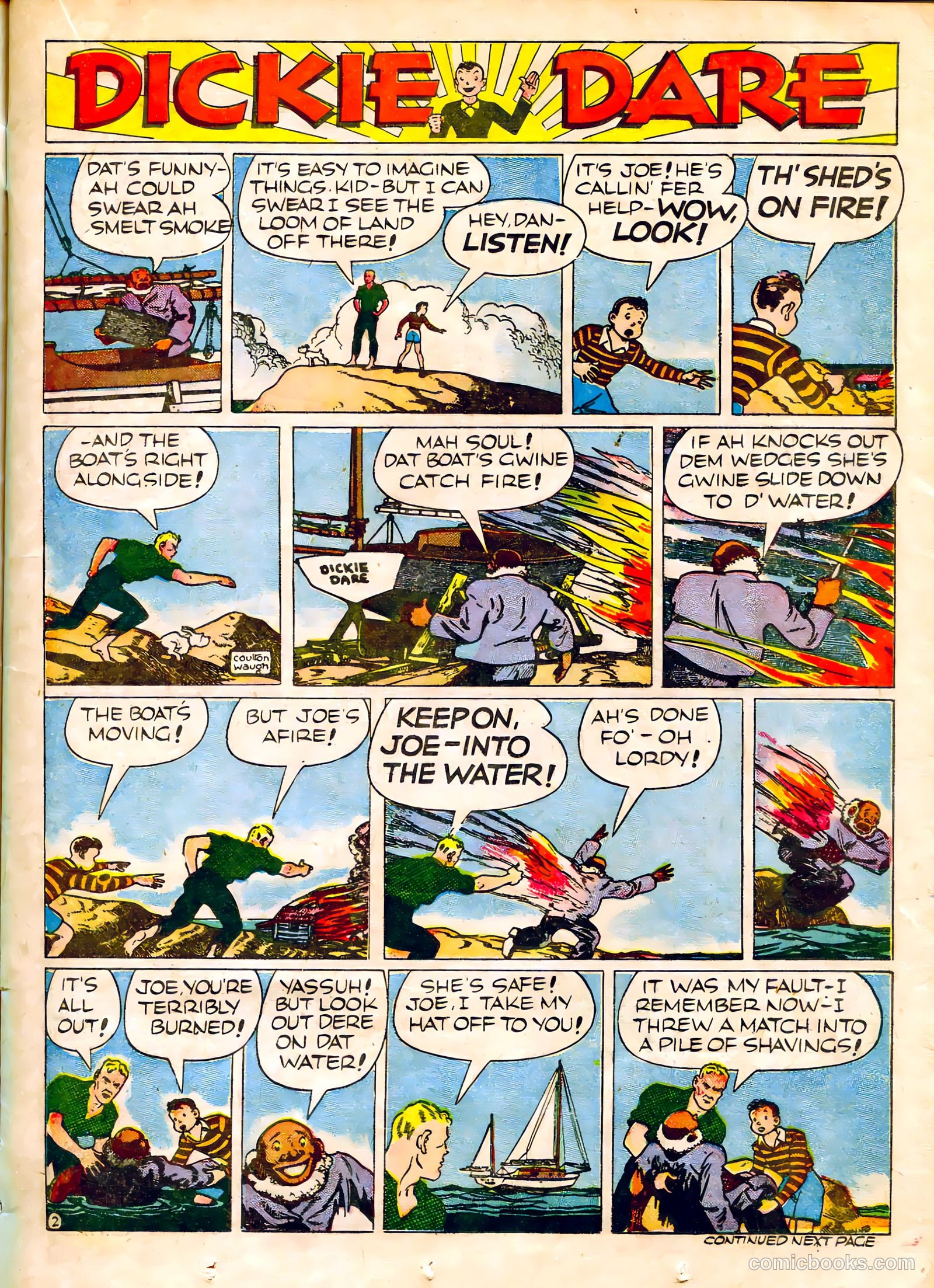 Famous Funnies #62 (1939) — page 24 of 65