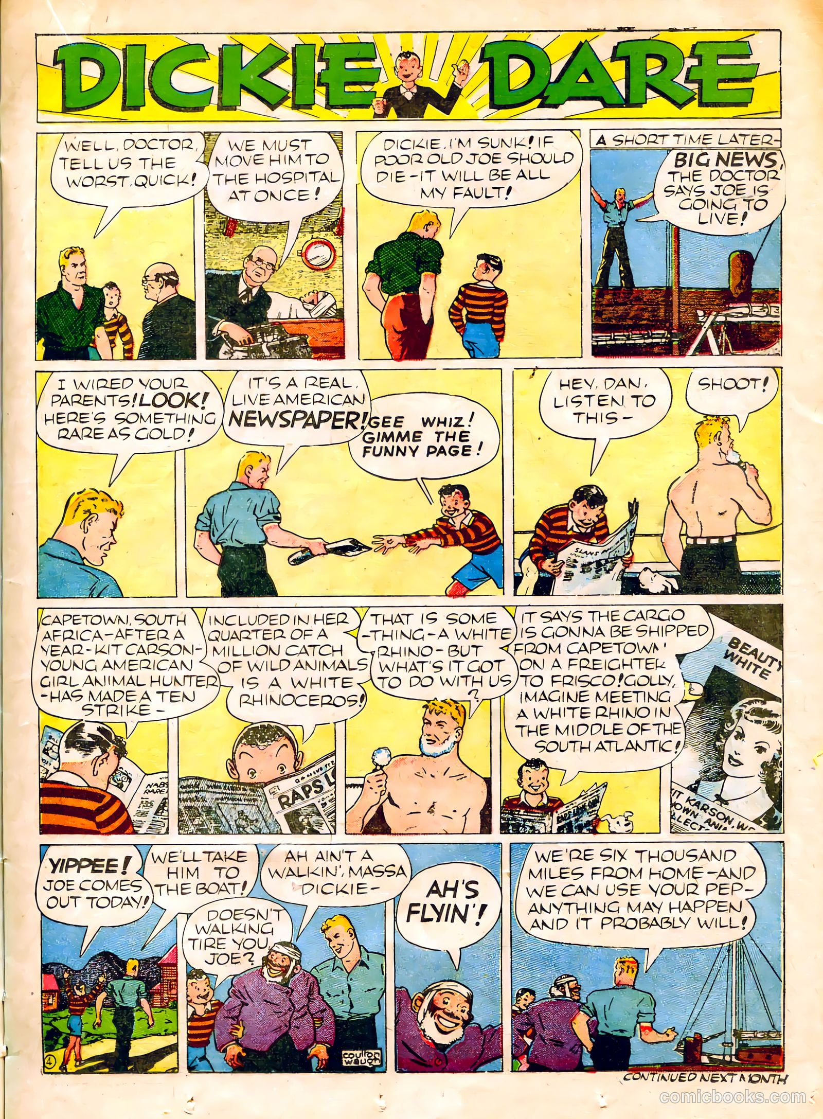 Famous Funnies #62 (1939) — page 26 of 65