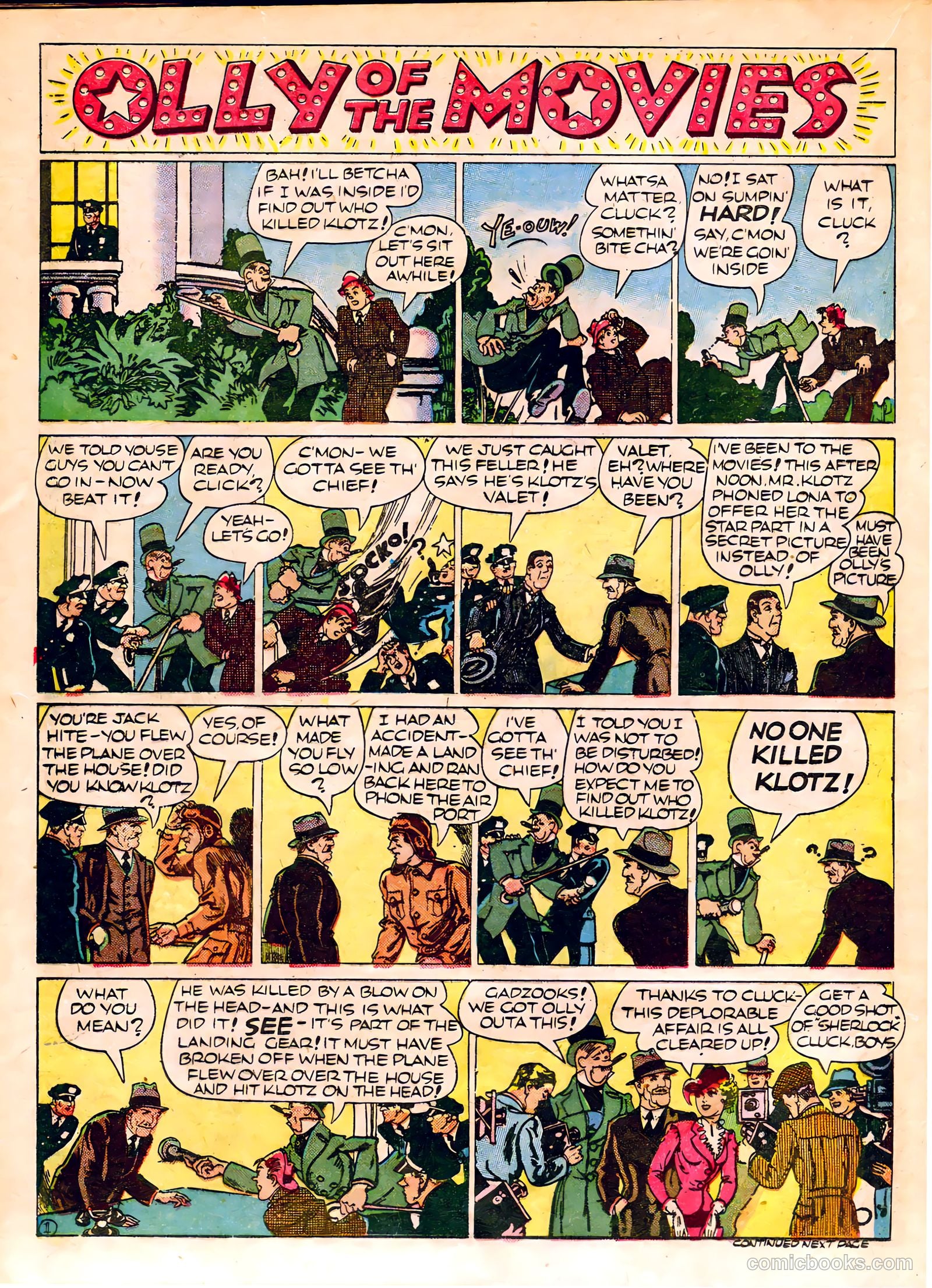 Famous Funnies #62 (1939) — page 41 of 65