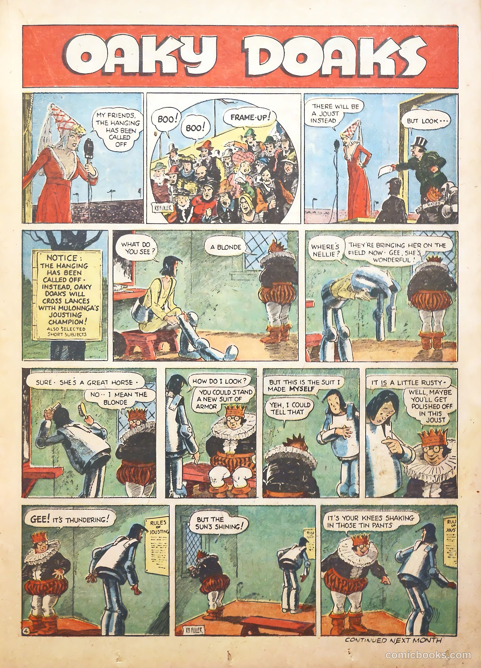 Famous Funnies #63 (1939) — page 36 of 64