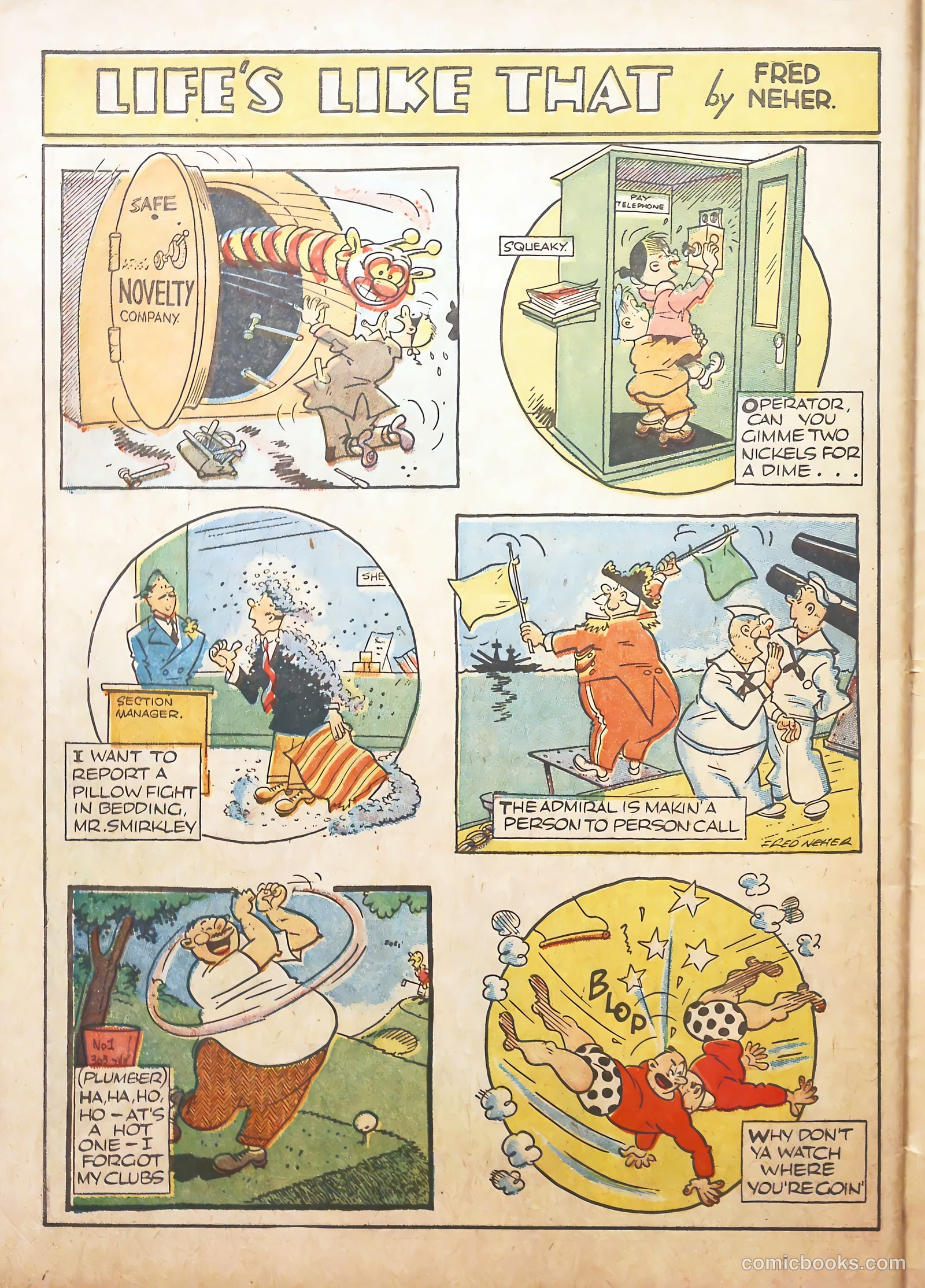 Famous Funnies #63 (1939) — page 53 of 64
